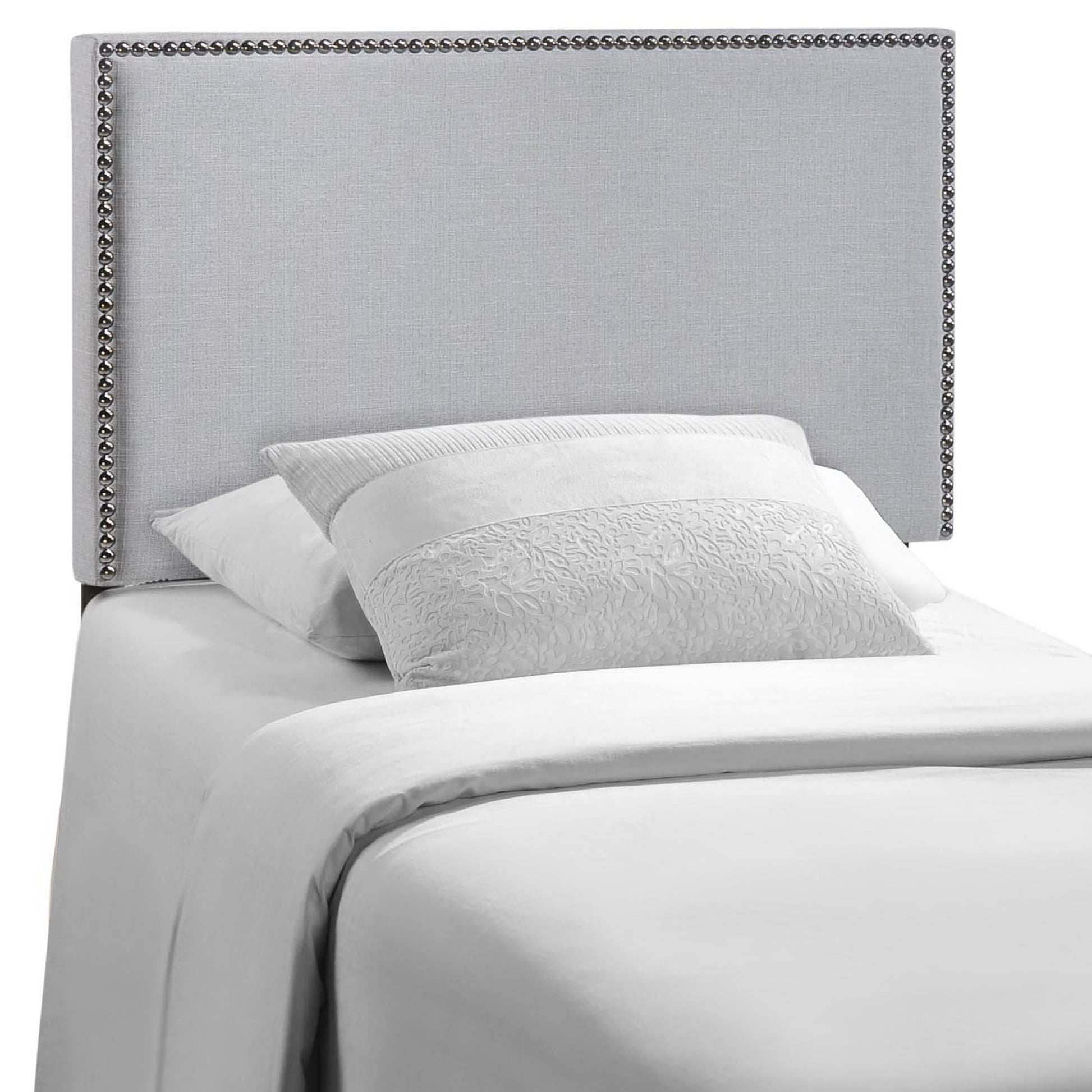 Region Nailhead Upholstered Twin Headboard by Modway - Best Buy Furniture