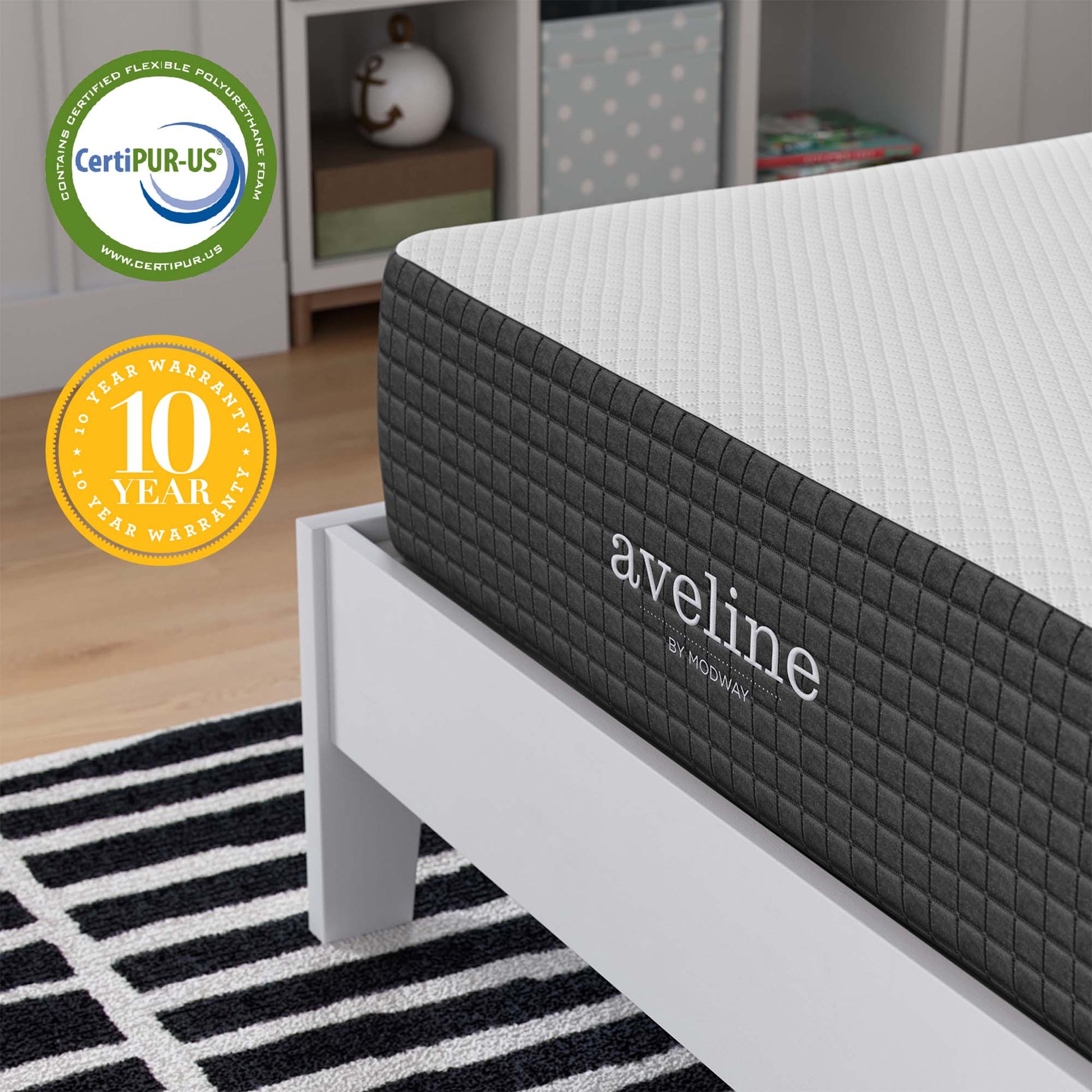 Aveline 10" Twin Mattress by Modway - Best Buy Furniture