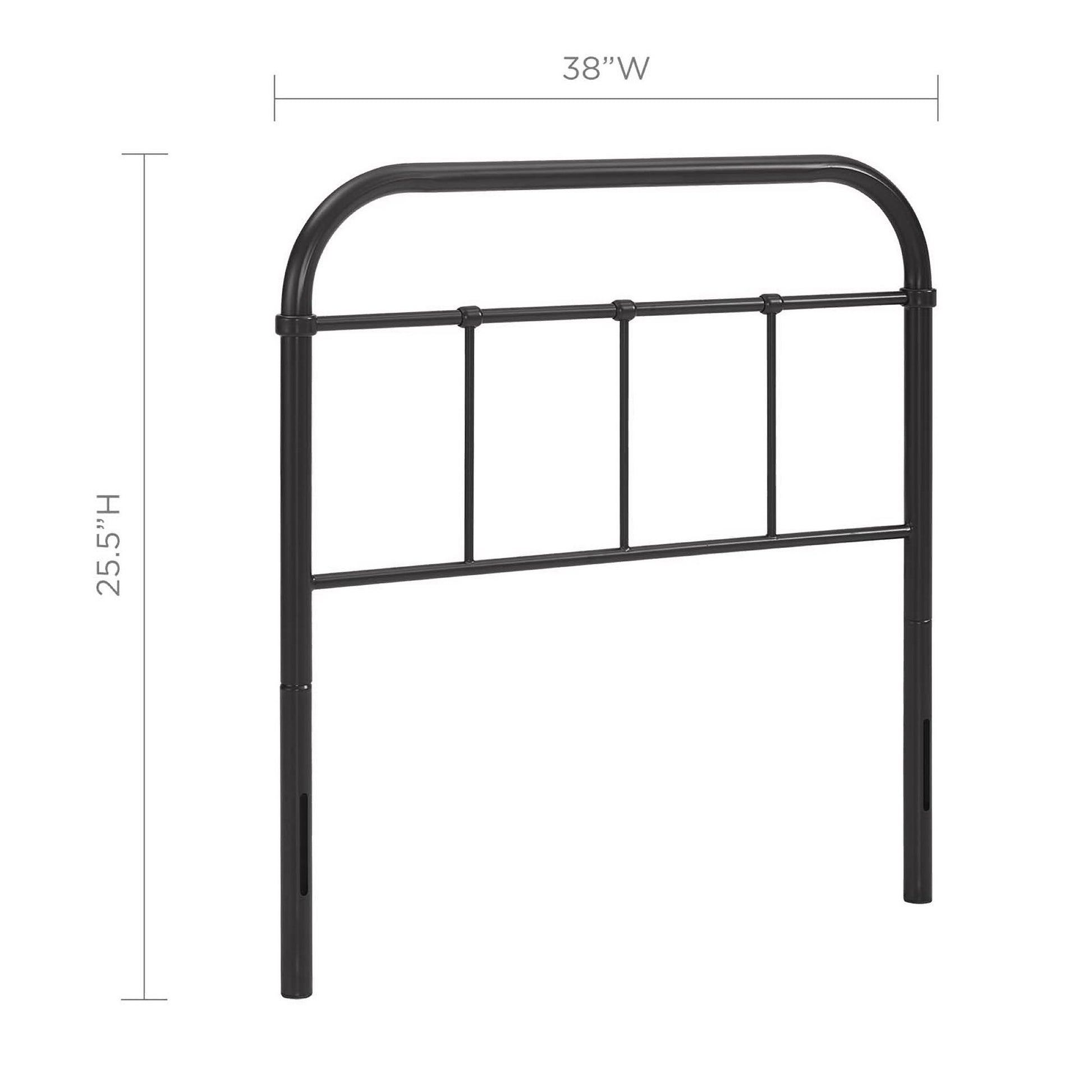 Serena Twin Steel Headboard by Modway - Best Buy Furniture
