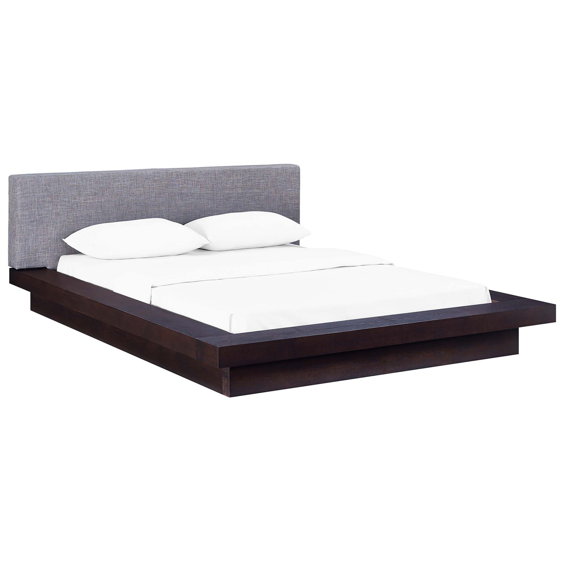 Freja Fabric Queen Platform Bed by Modway - Best Buy Furniture