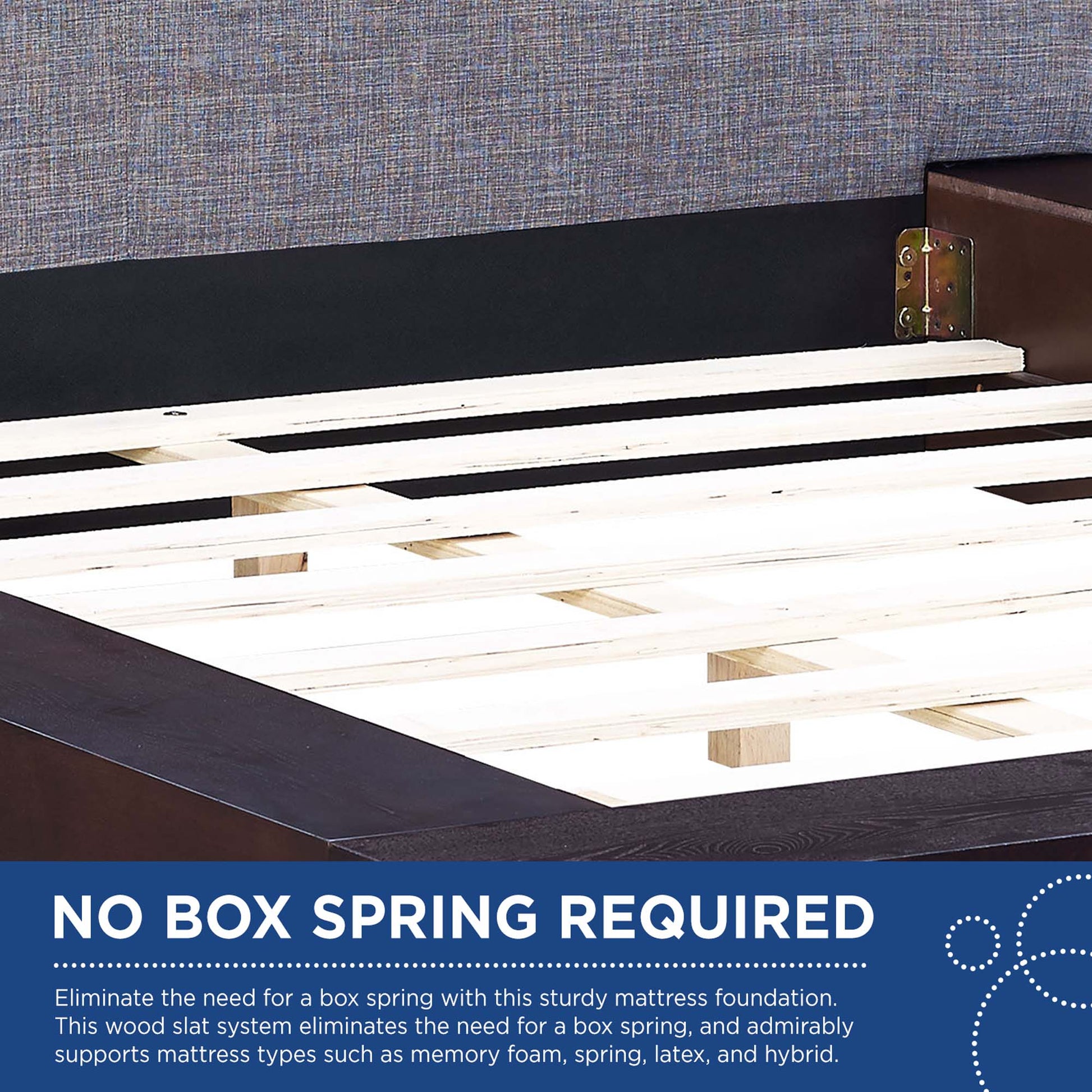 Freja Fabric Queen Platform Bed by Modway - Best Buy Furniture