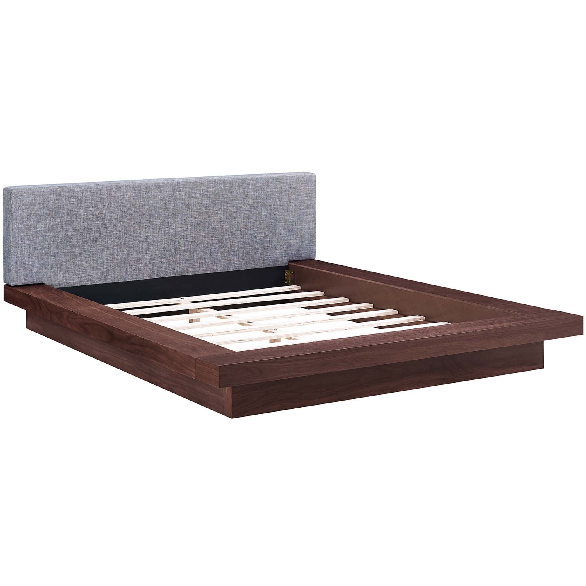 Freja Fabric Queen Platform Bed by Modway - Best Buy Furniture
