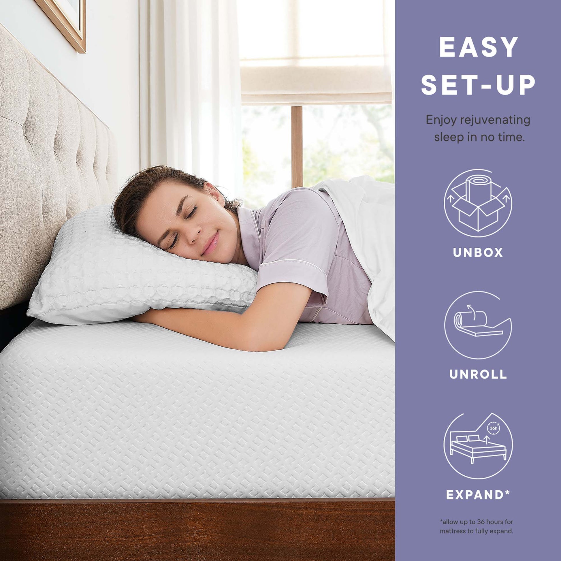 Mila 6" Full Mattress by Modway - Best Buy Furniture