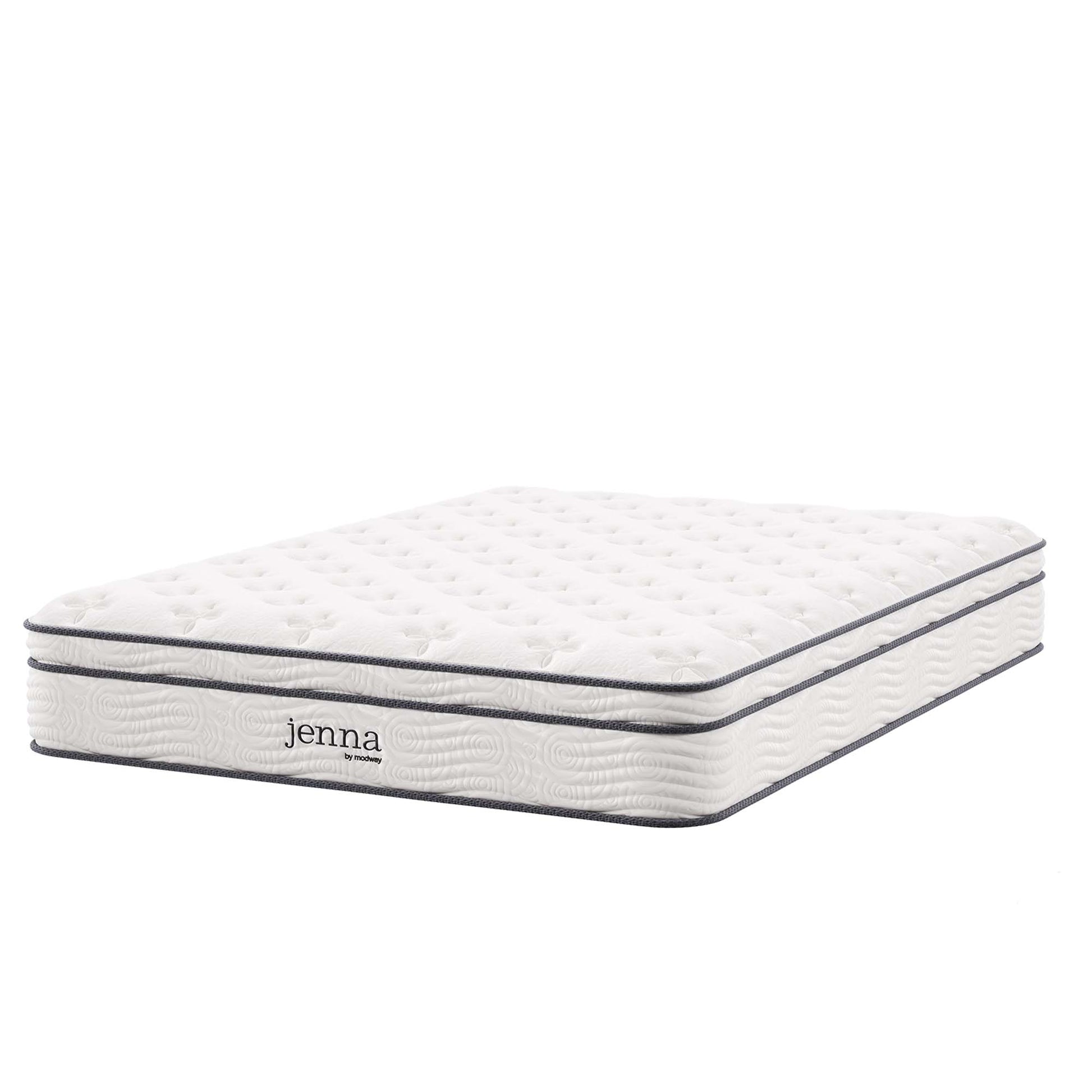 Jenna 10" Innerspring and Foam Full Mattress by Modway - Best Buy Furniture