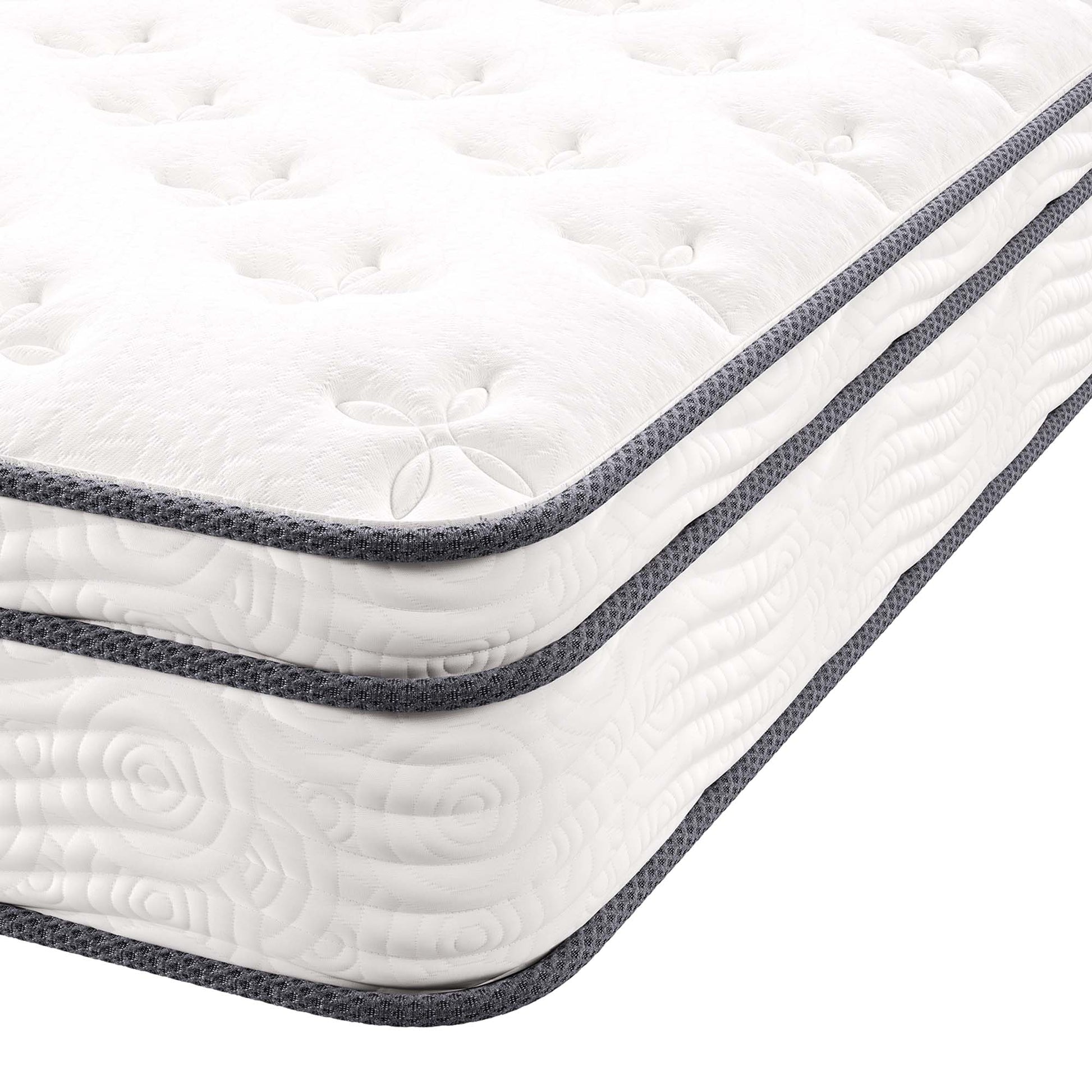 Jenna 10" Innerspring and Foam King Mattress by Modway - Best Buy Furniture
