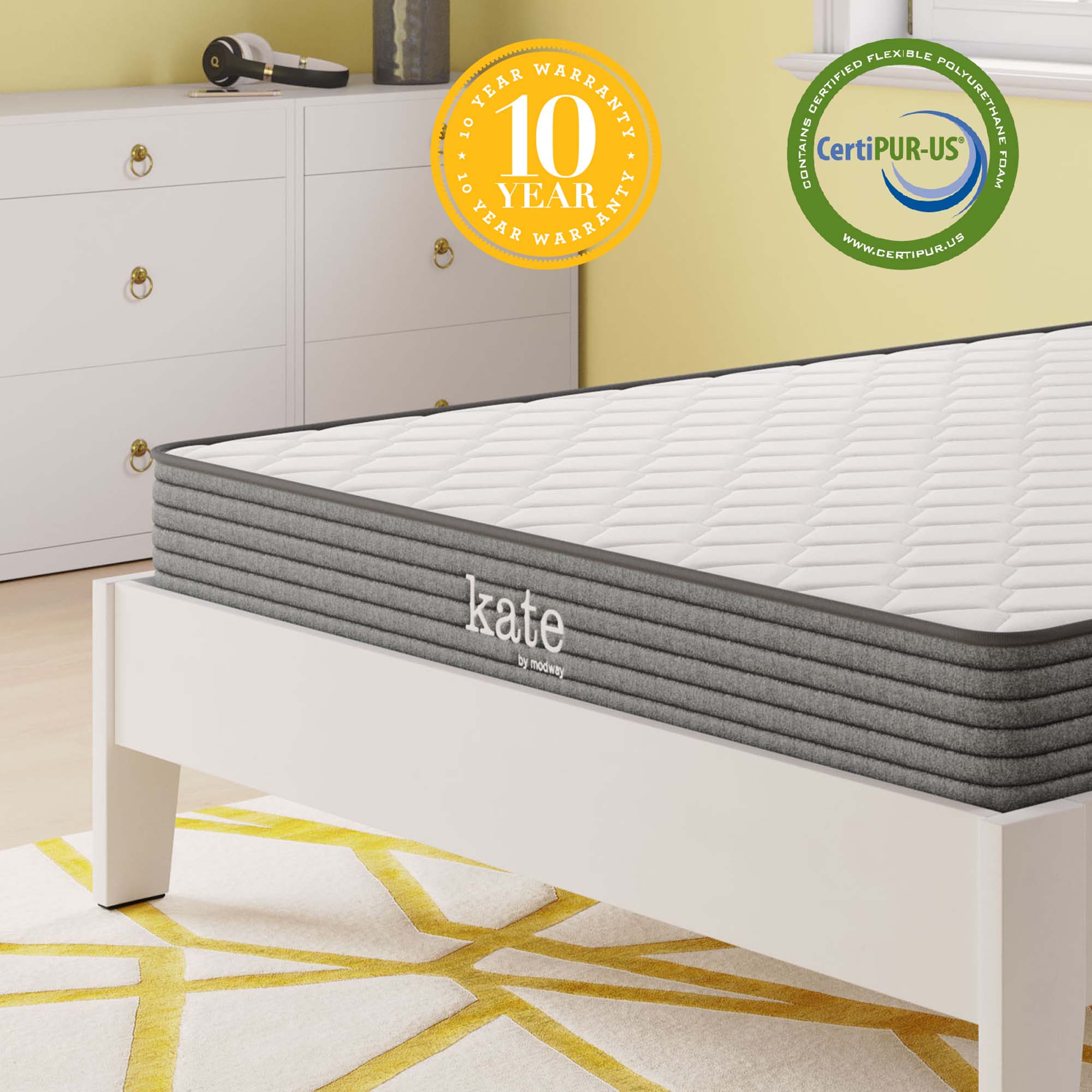 Kate 6" Full Mattress by Modway - Best Buy Furniture