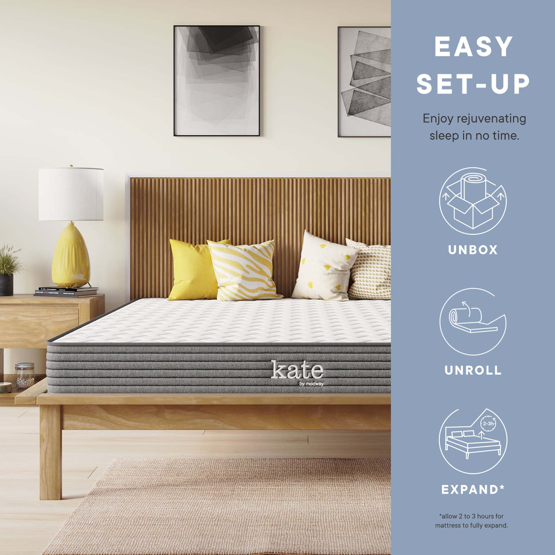 Kate 6" Queen Mattress by Modway - Best Buy Furniture