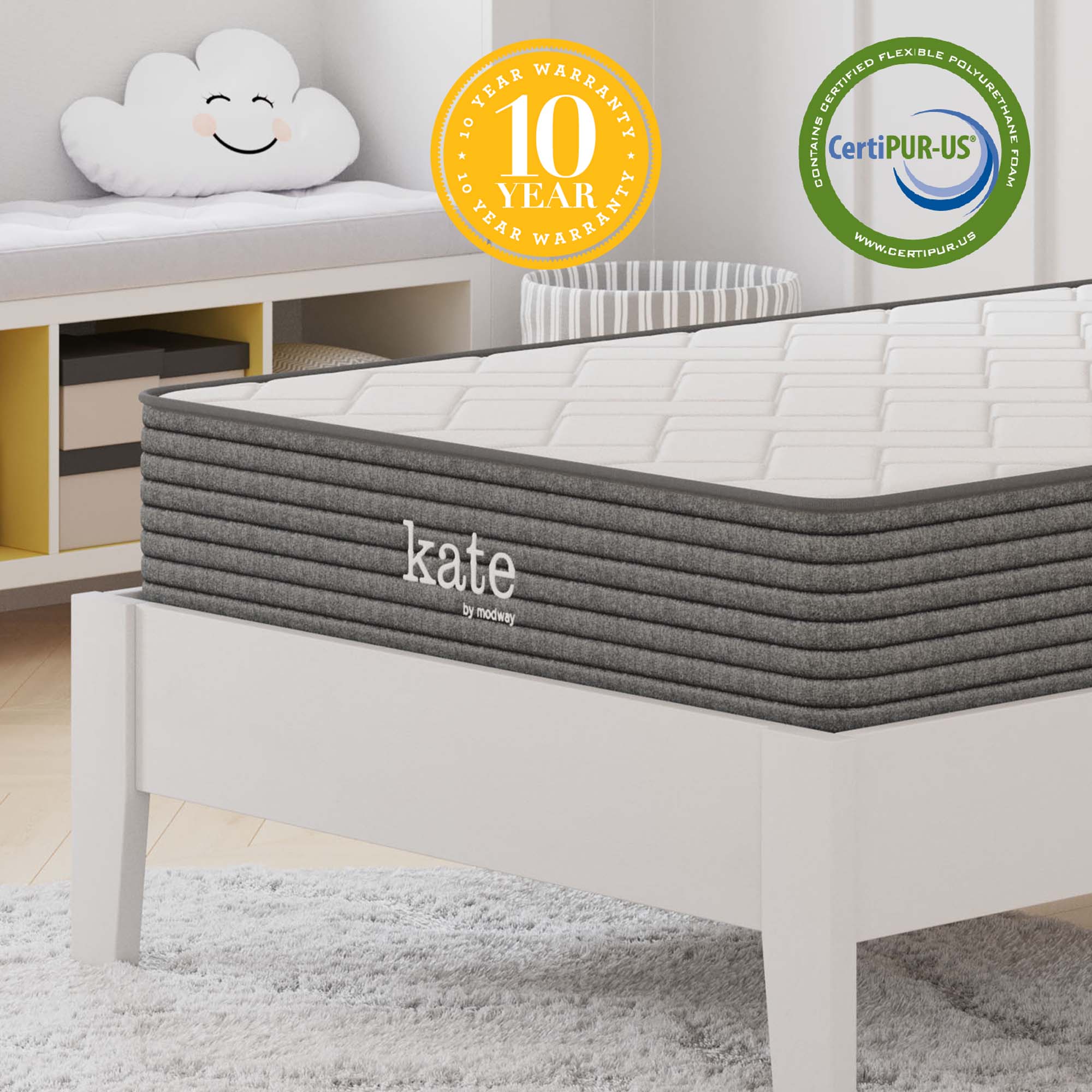 Kate 8" Twin Mattress by Modway - Best Buy Furniture
