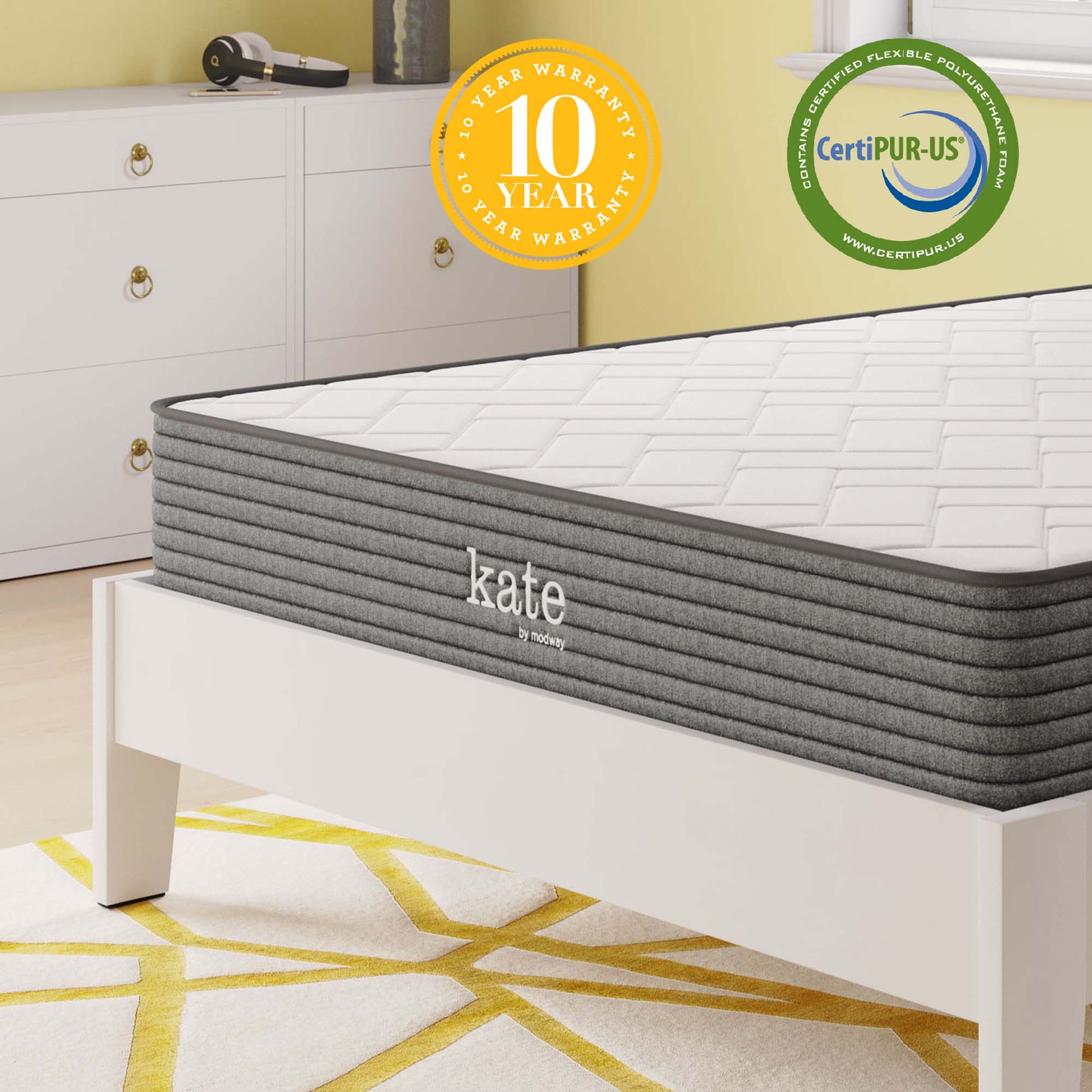 Kate 8" Full Mattress by Modway - Best Buy Furniture