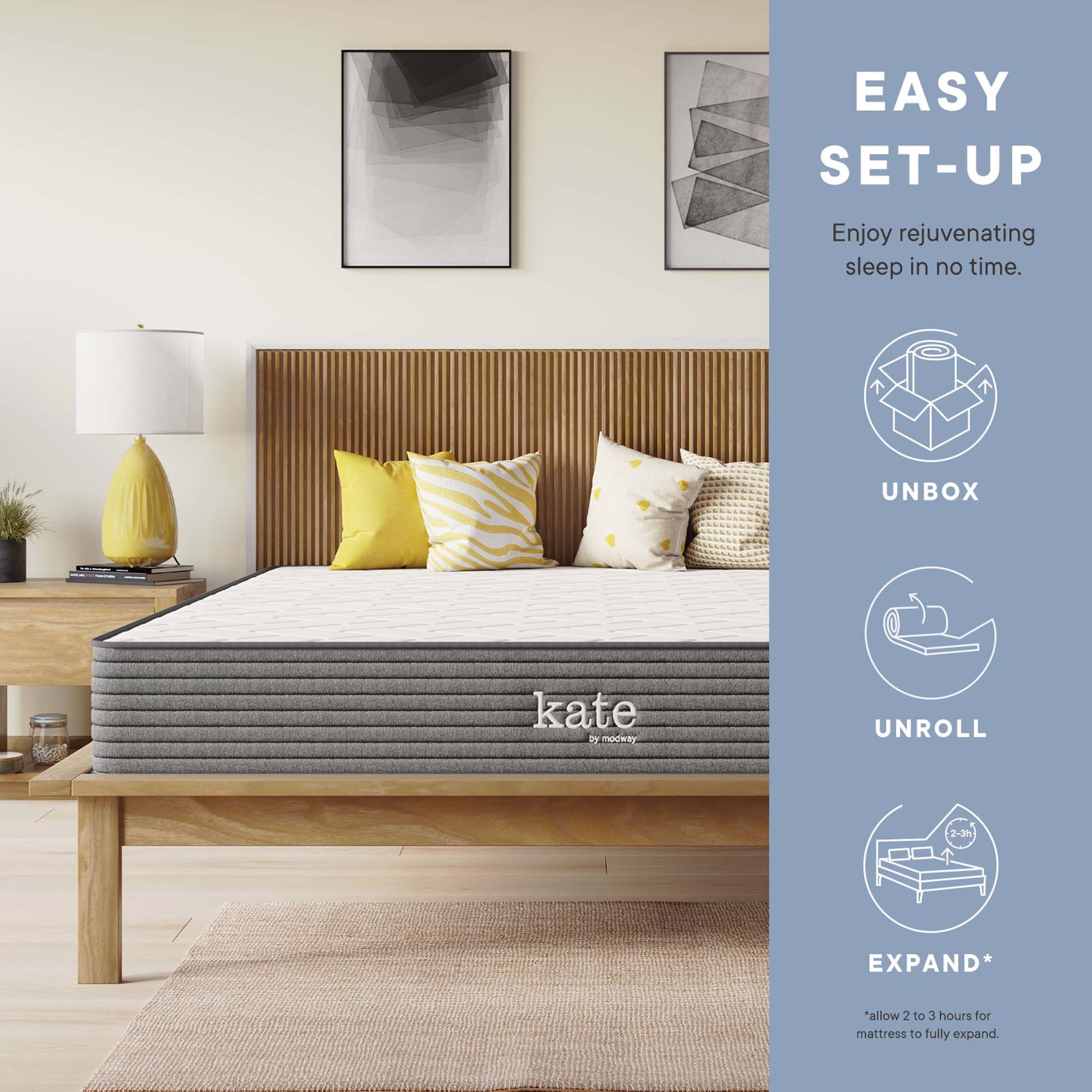 Kate 8" Queen Mattress by Modway - Best Buy Furniture