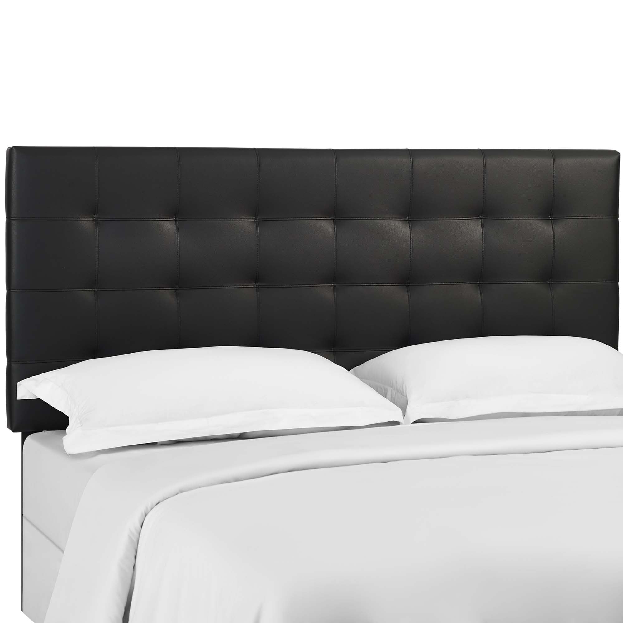 Paisley Tufted Upholstered Faux Leather Full / Queen Headboard by Modway - Best Buy Furniture