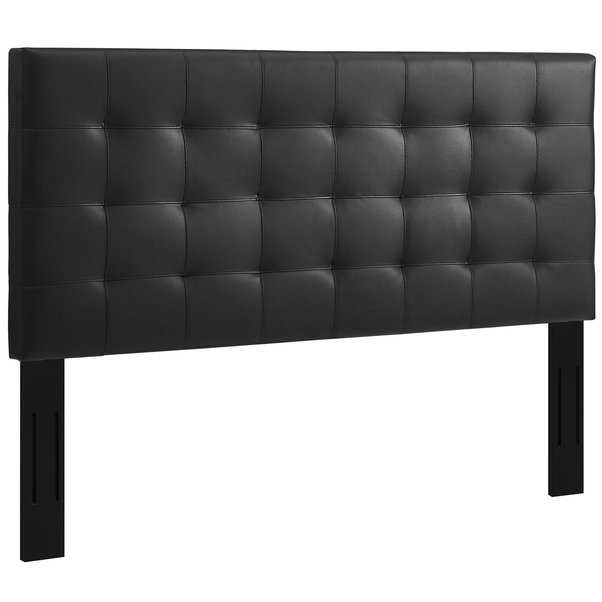 Paisley Tufted Upholstered Faux Leather Full / Queen Headboard by Modway - Best Buy Furniture