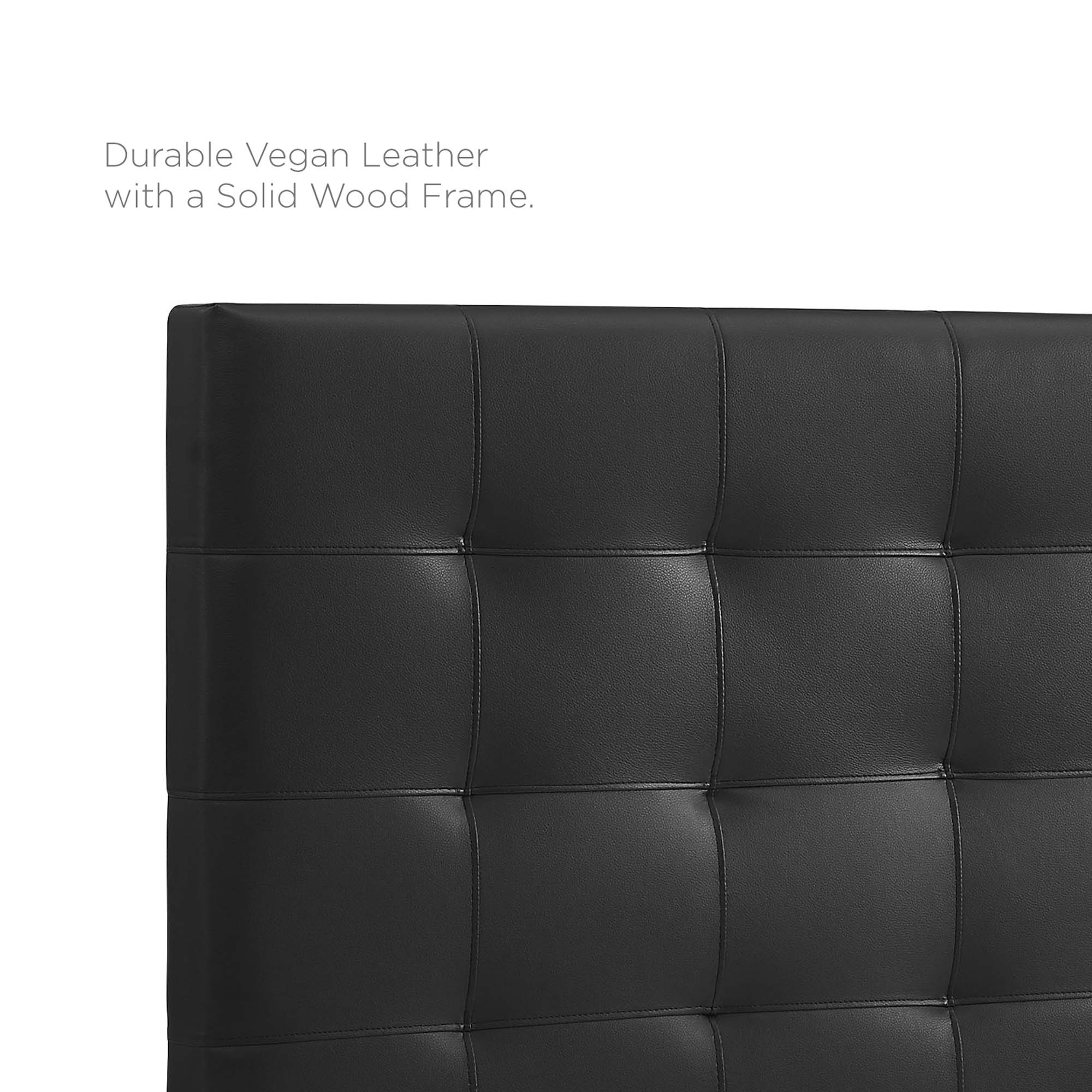 Paisley Tufted Upholstered Faux Leather Full / Queen Headboard by Modway - Best Buy Furniture