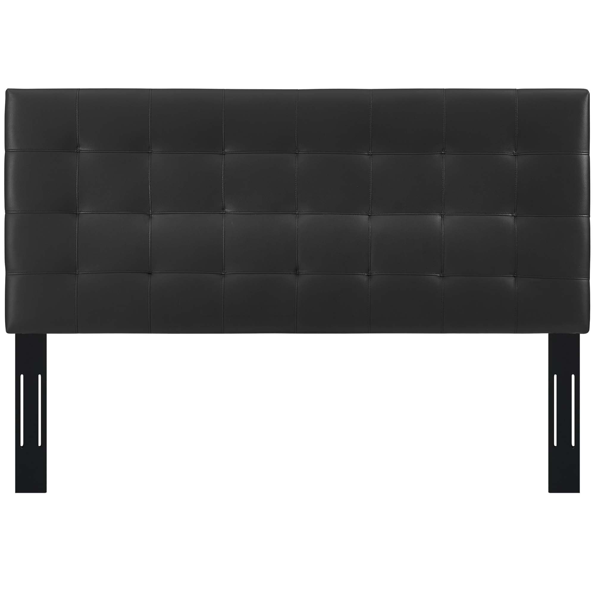 Paisley Tufted Upholstered Faux Leather King and California King Headboard by Modway - Best Buy Furniture