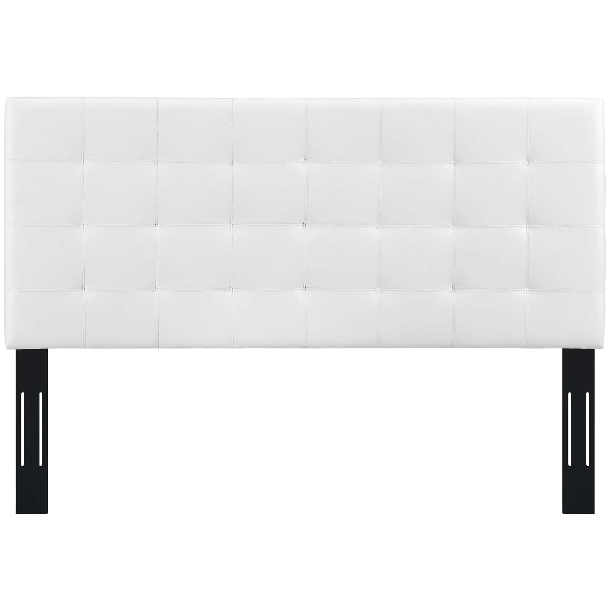 Paisley Tufted Upholstered Faux Leather King and California King Headboard by Modway - Best Buy Furniture