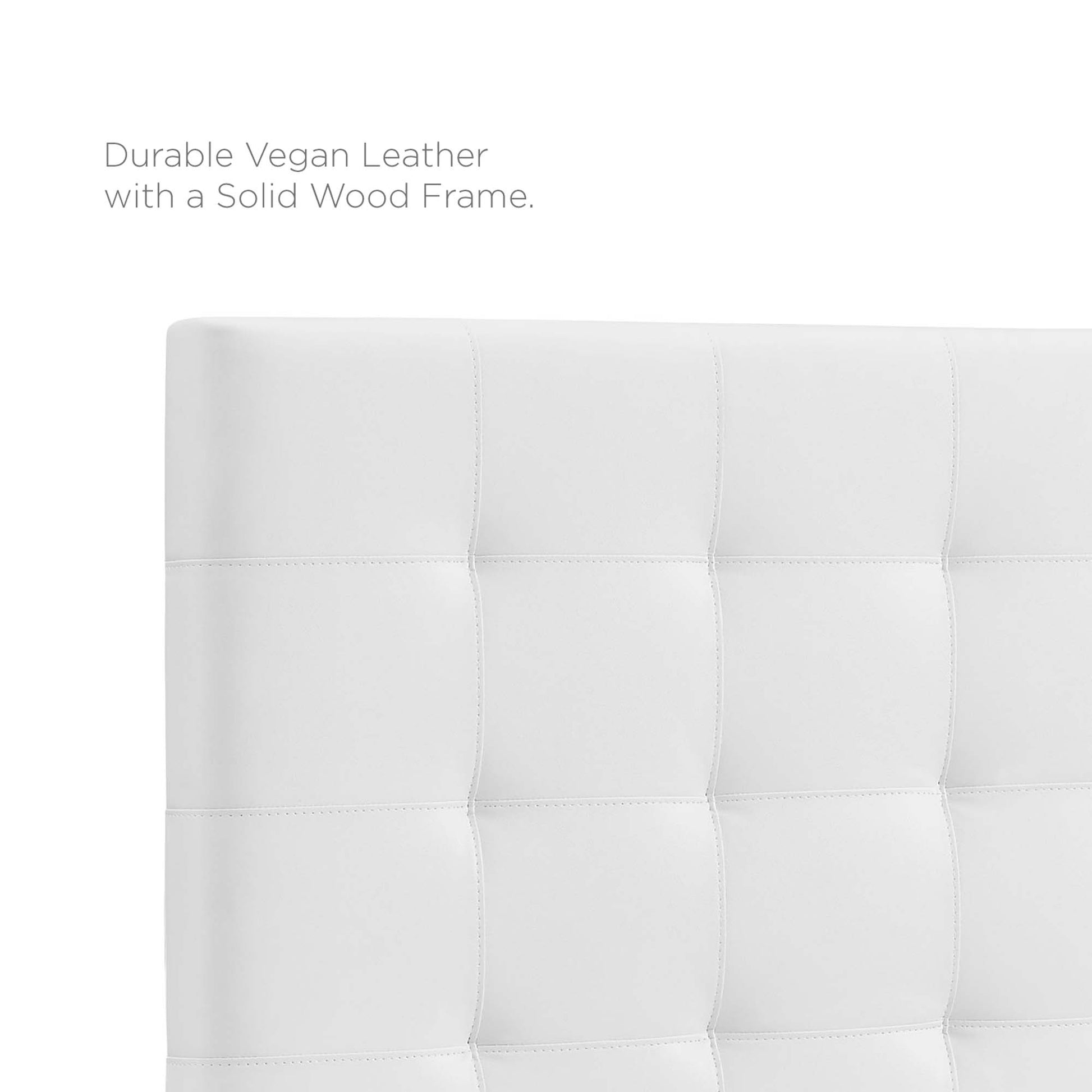 Paisley Tufted Upholstered Faux Leather King and California King Headboard by Modway - Best Buy Furniture