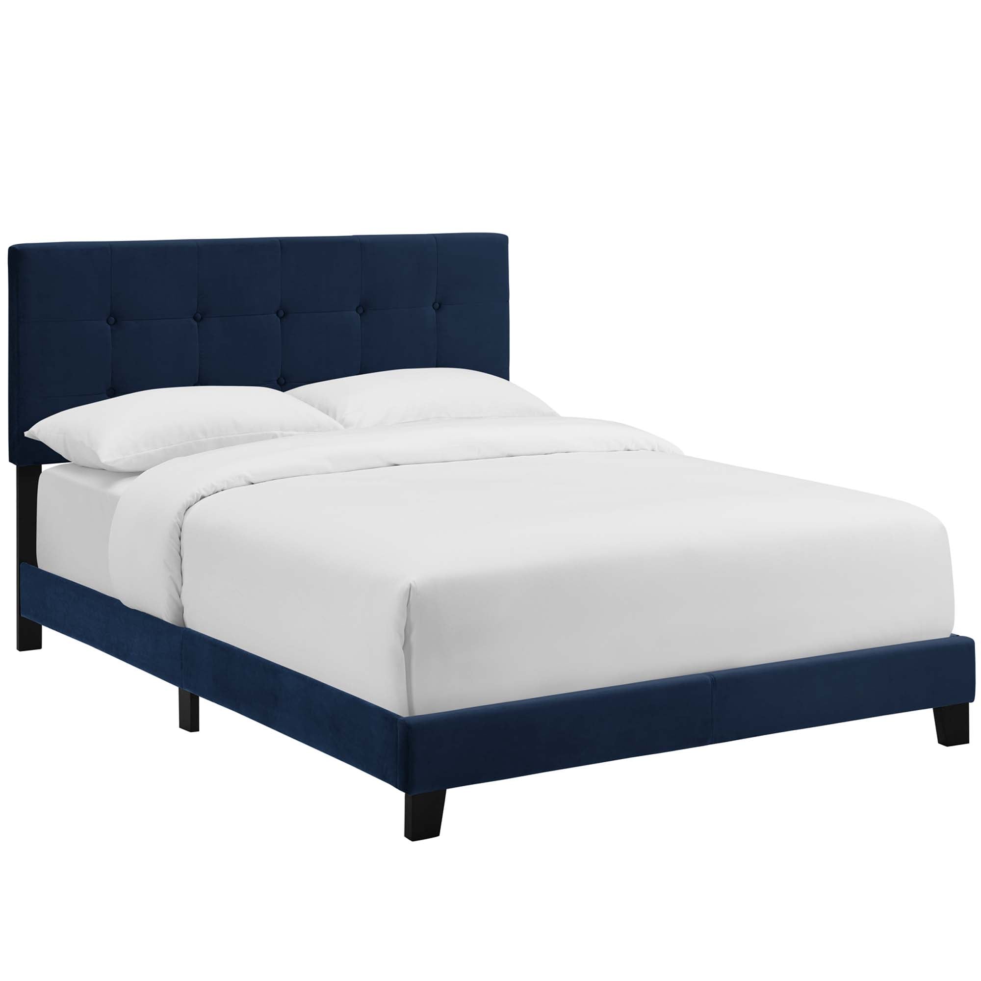 Amira Performance Velvet Full Bed by Modway