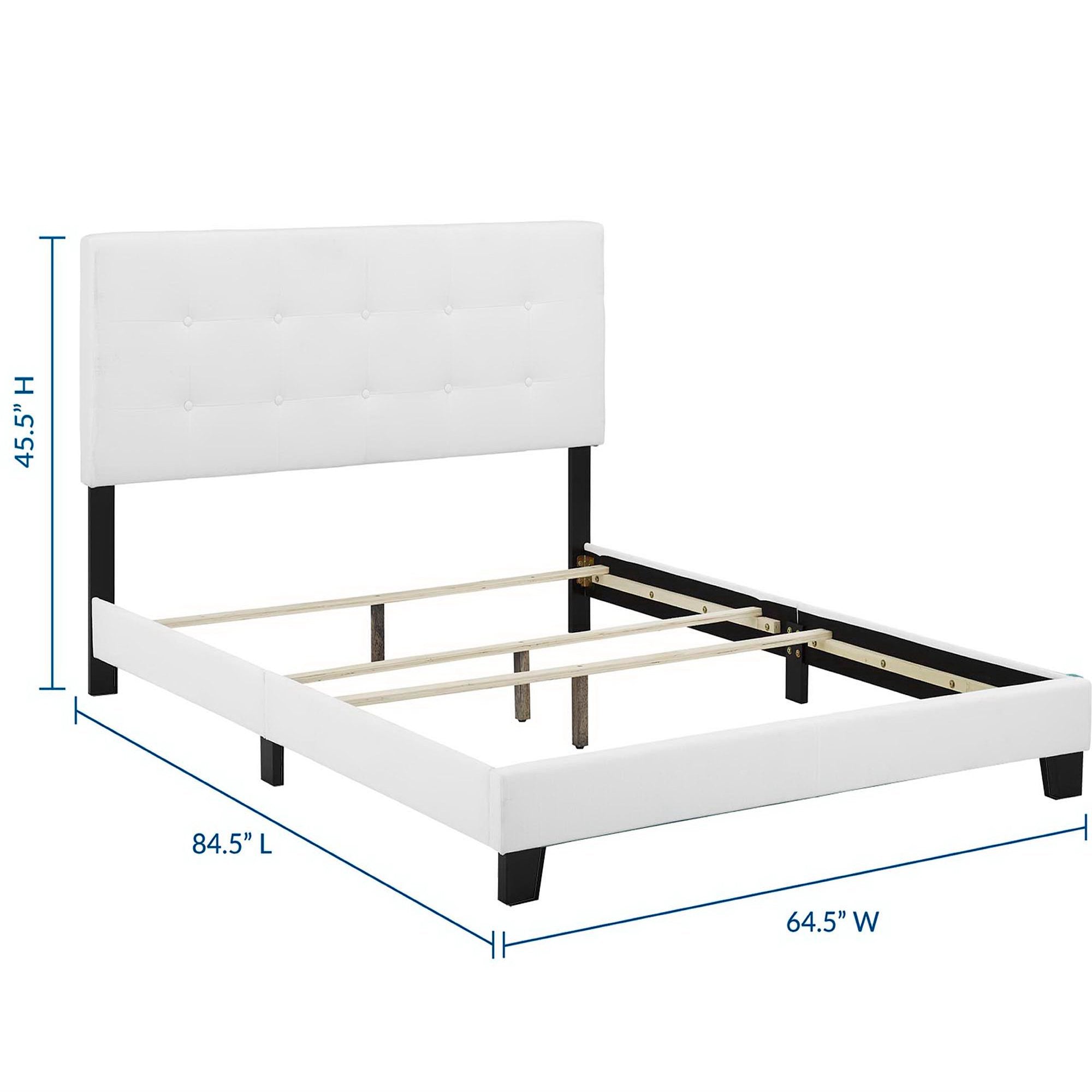 Amira Upholstered Fabric Queen Bed by Modway