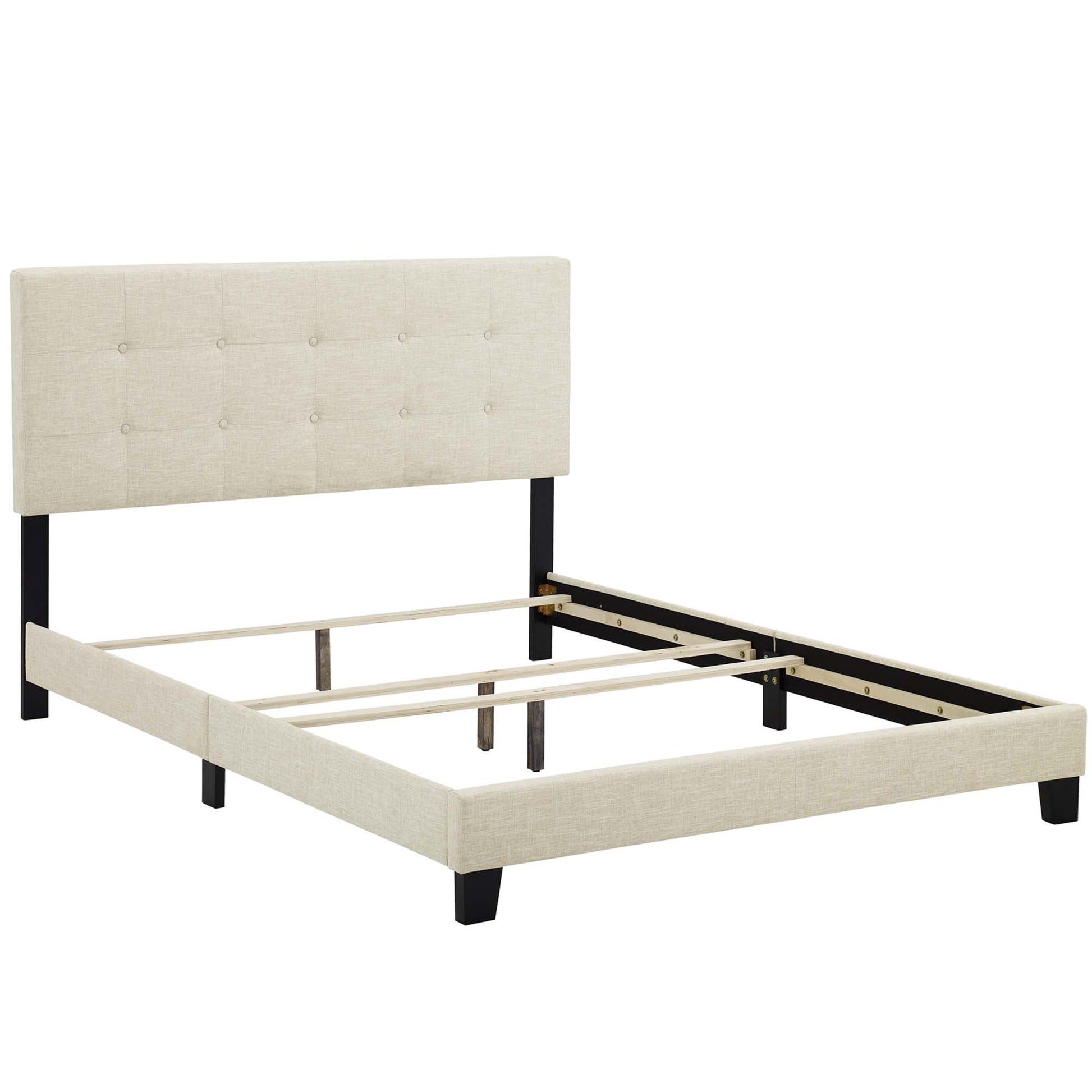 Amira Upholstered Fabric King Bed by Modway - Best Buy Furniture