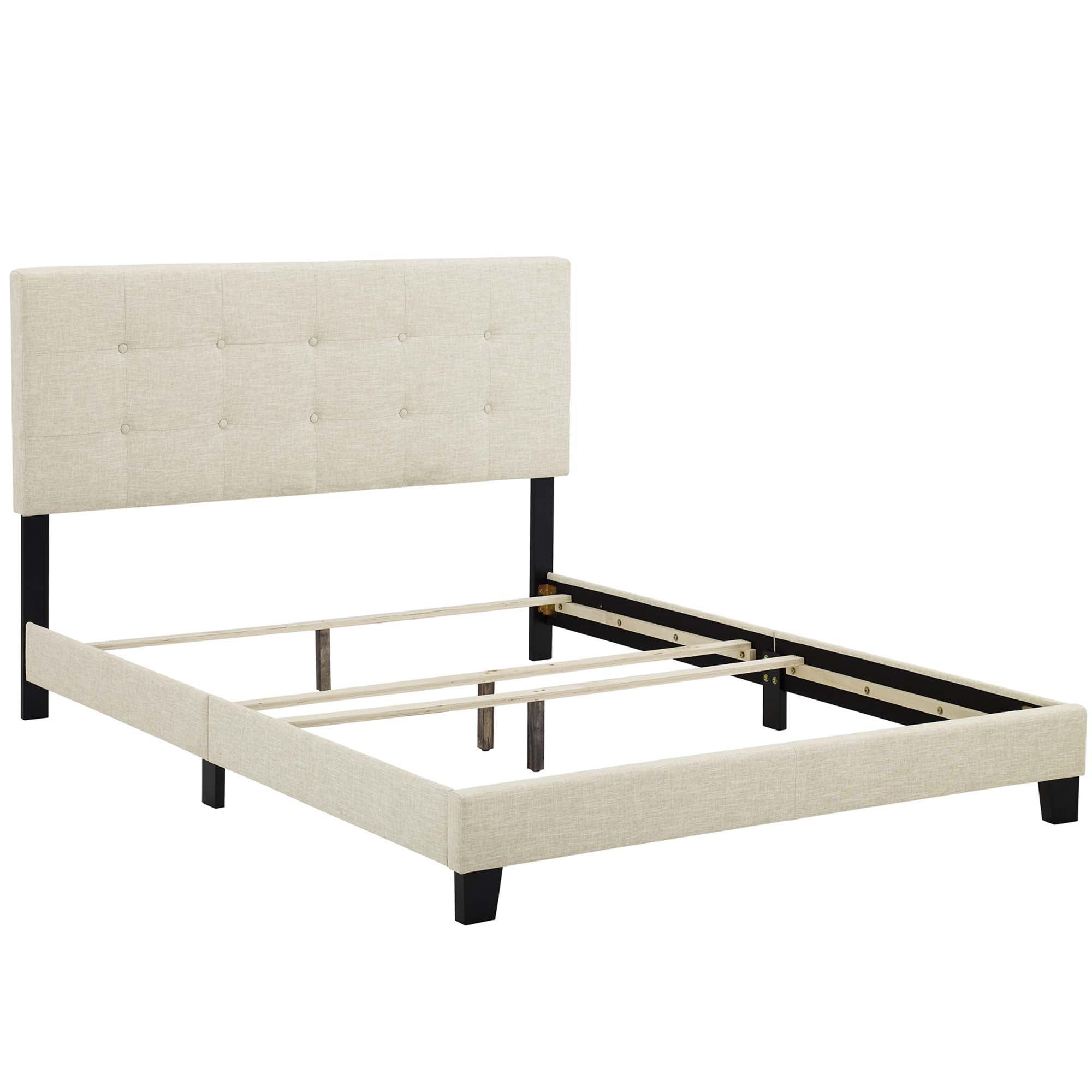 Amira Upholstered Fabric King Bed by Modway - Best Buy Furniture