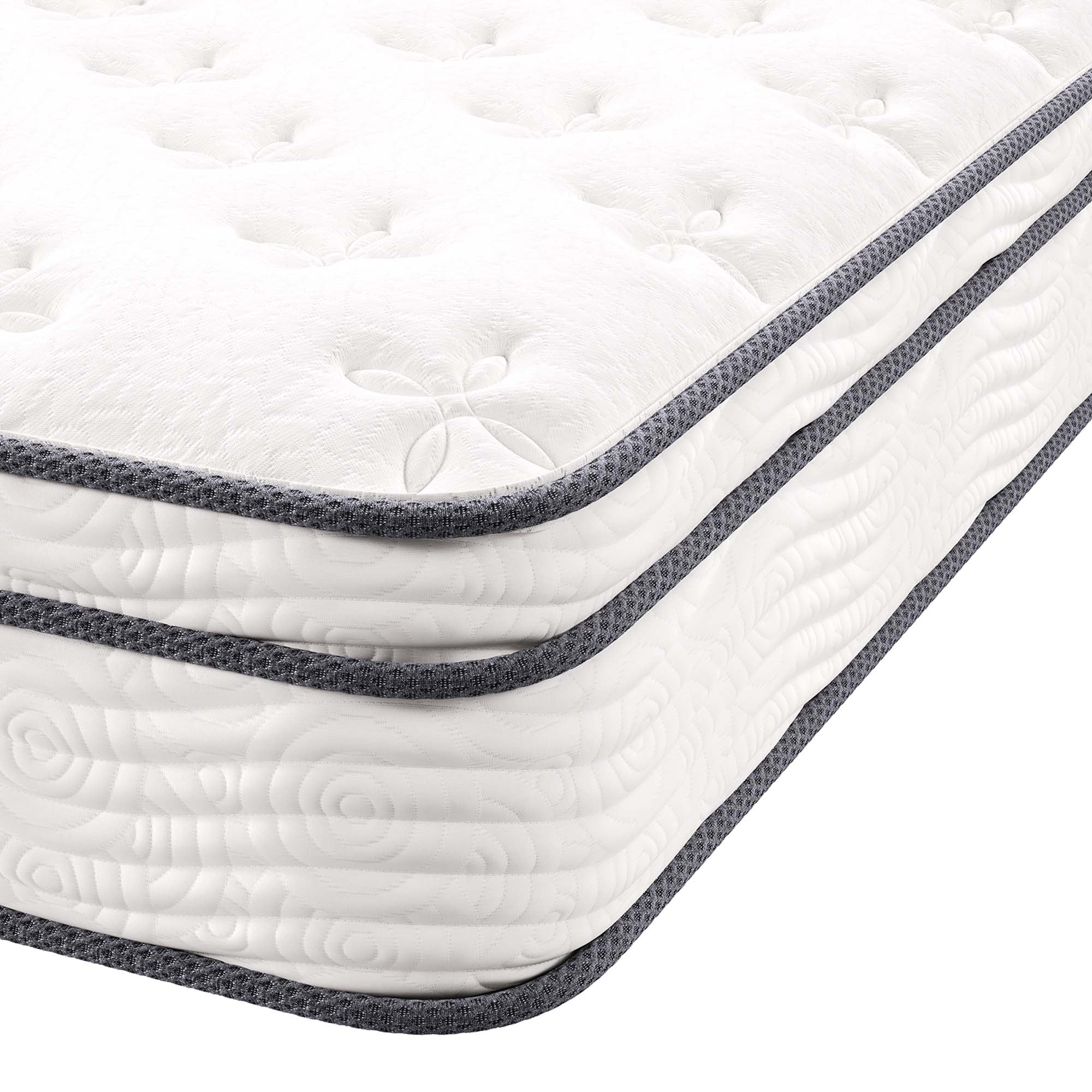 Jenna 10" Innerspring and Foam California King Mattress by Modway - Best Buy Furniture