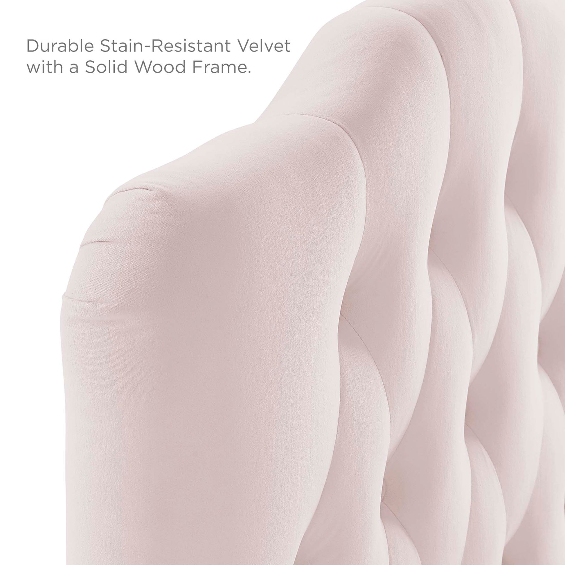 Annabel Diamond Tufted Performance Velvet Twin Headboard by Modway - Best Buy Furniture