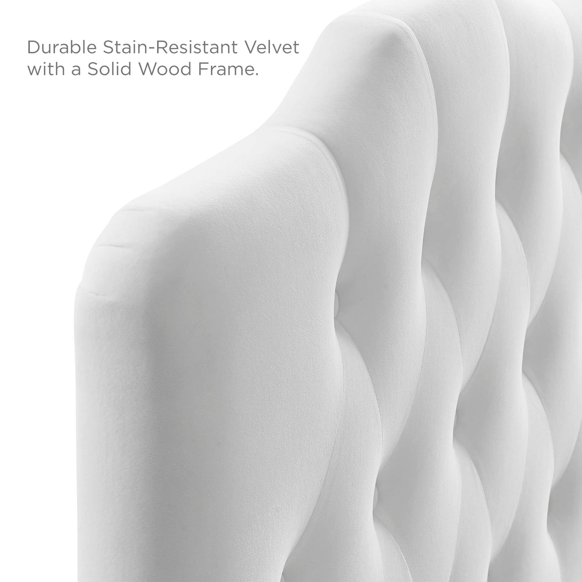 Annabel Diamond Tufted Performance Velvet Twin Headboard by Modway - Best Buy Furniture