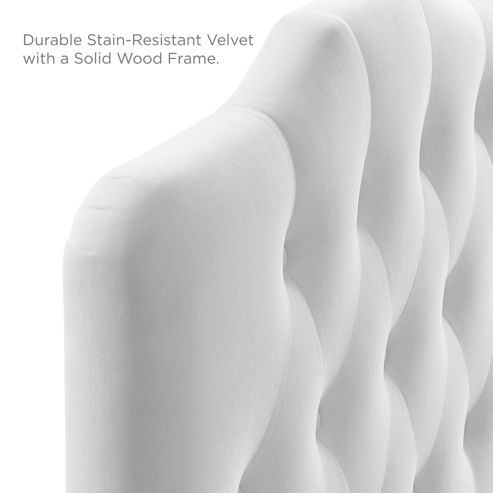 Annabel Diamond Tufted Performance Velvet Twin Headboard by Modway - Best Buy Furniture