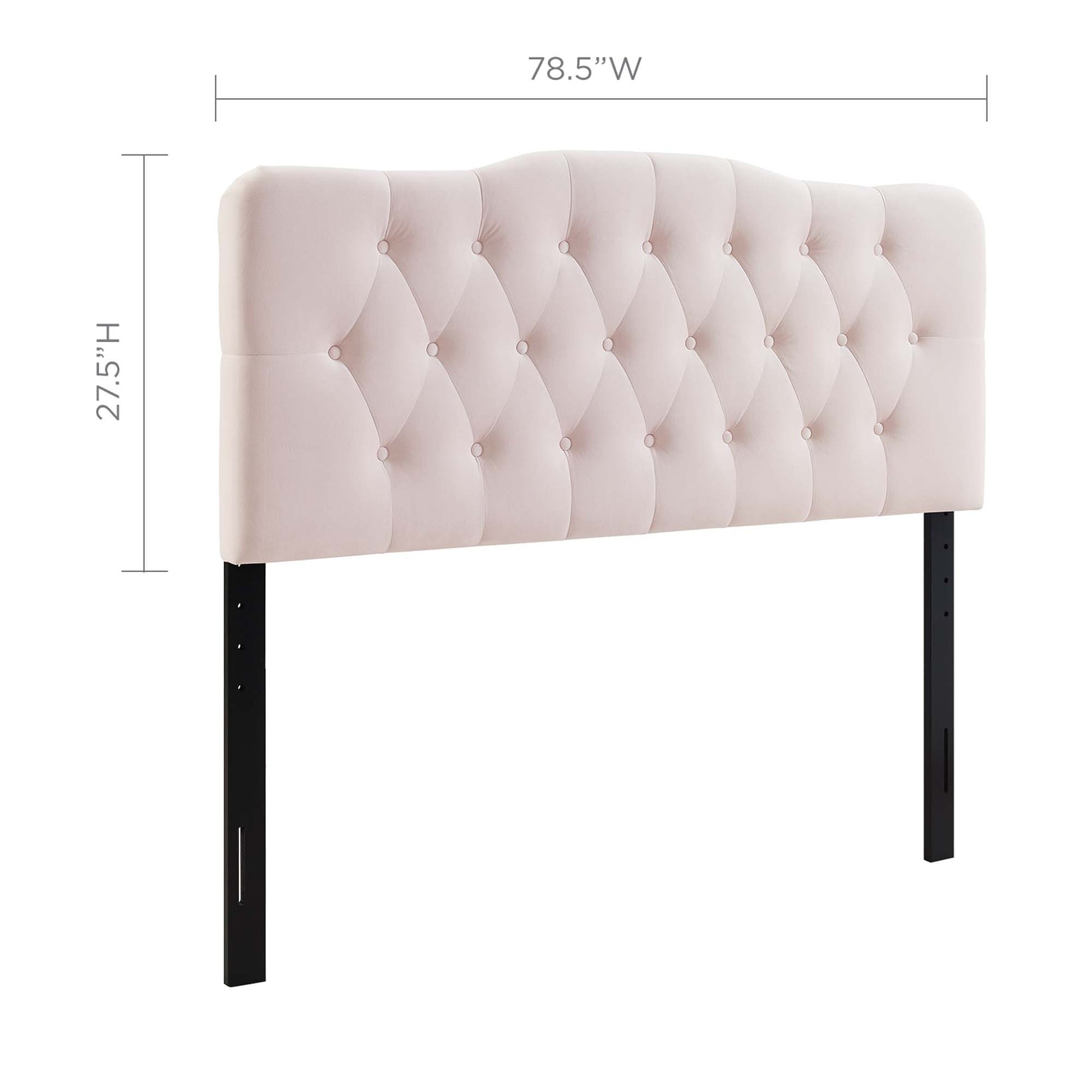 Annabel Diamond Tufted Performance Velvet King Headboard by Modway - Best Buy Furniture