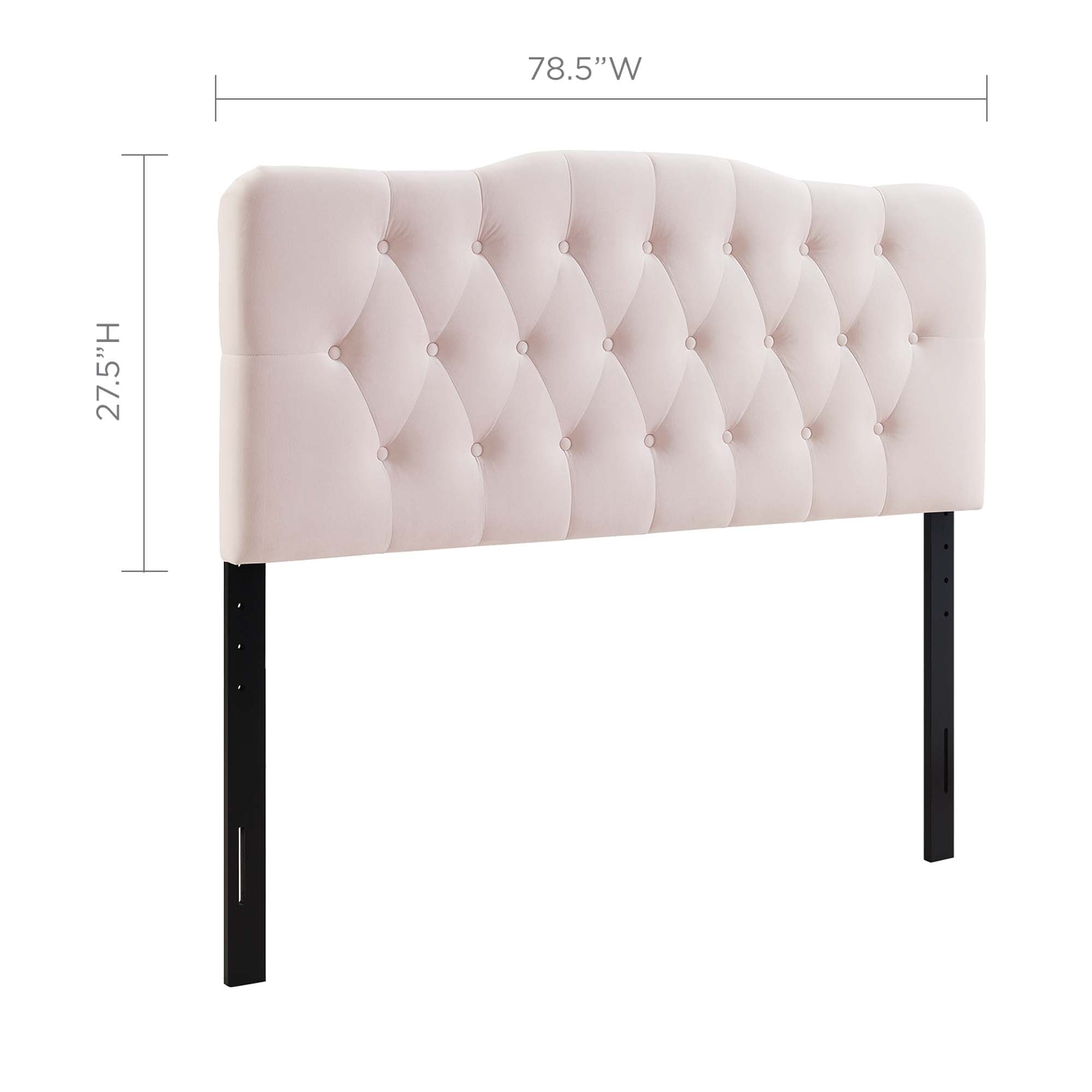Annabel Diamond Tufted Performance Velvet King Headboard by Modway - Best Buy Furniture