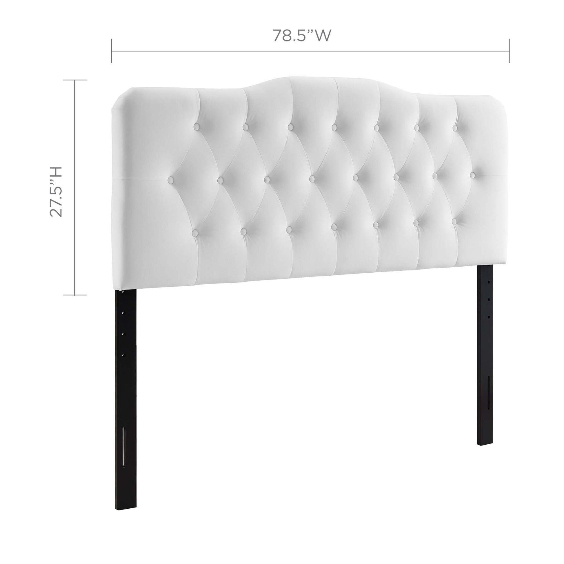 Annabel Diamond Tufted Performance Velvet King Headboard by Modway - Best Buy Furniture