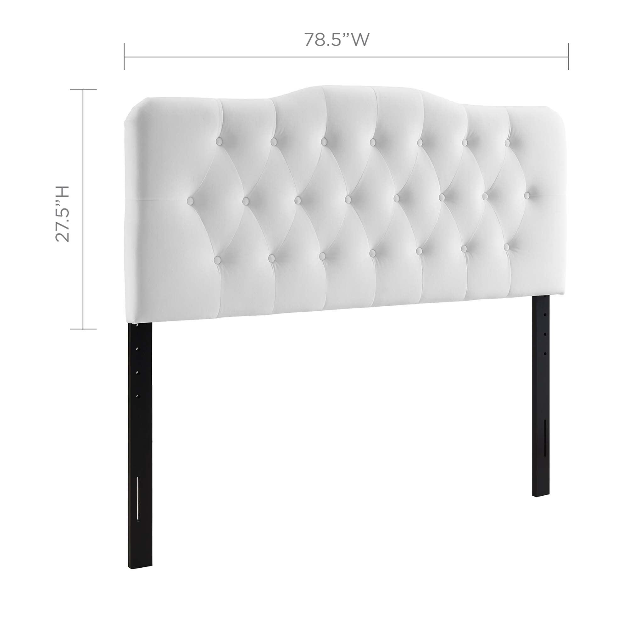 Annabel Diamond Tufted Performance Velvet King Headboard by Modway - Best Buy Furniture