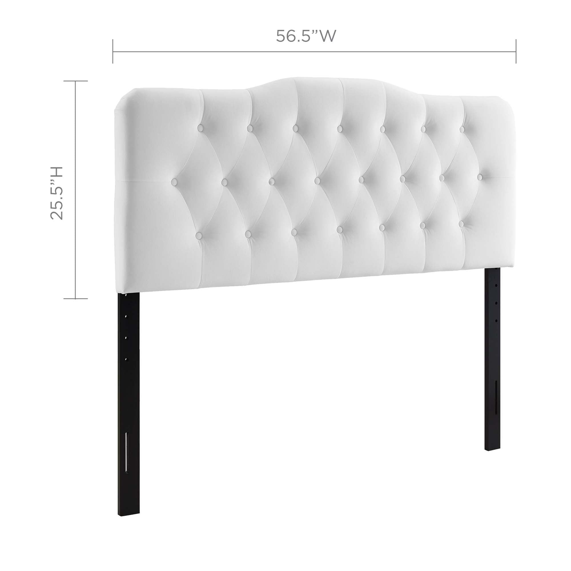 Annabel Diamond Tufted Performance Velvet Full Headboard by Modway - Best Buy Furniture