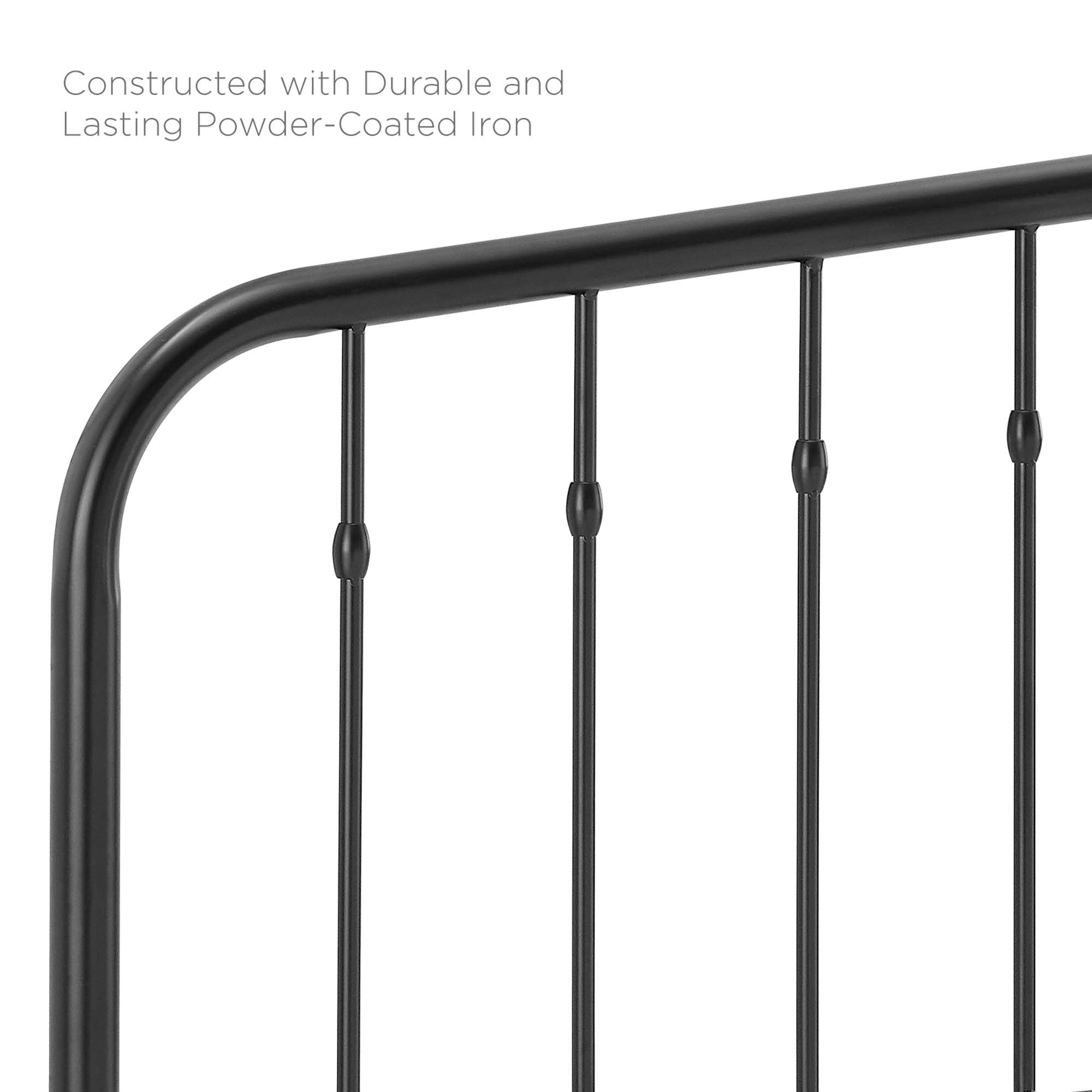 Lennon Metal Twin Headboard by Modway - Best Buy Furniture