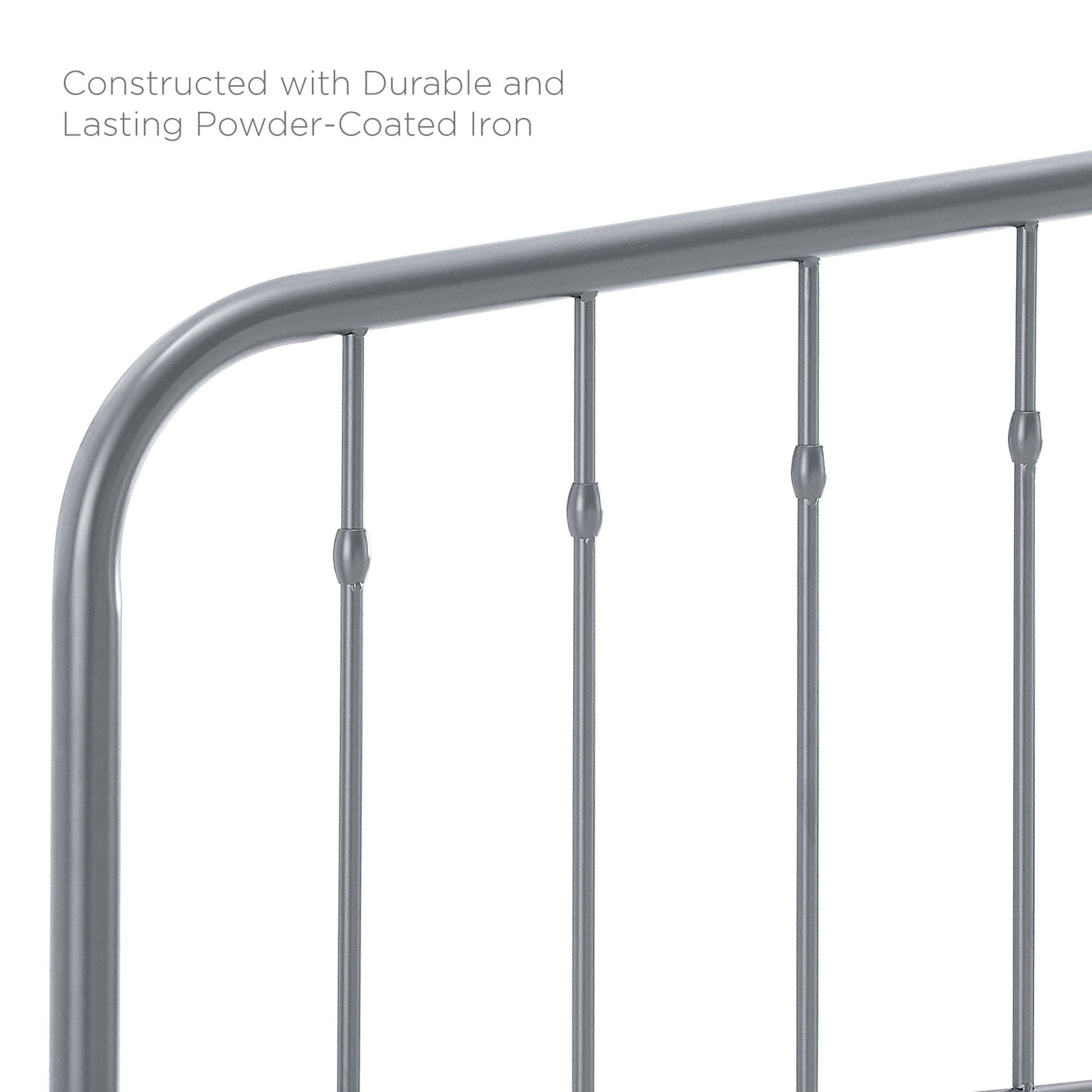 Lennon Metal Twin Headboard by Modway - Best Buy Furniture