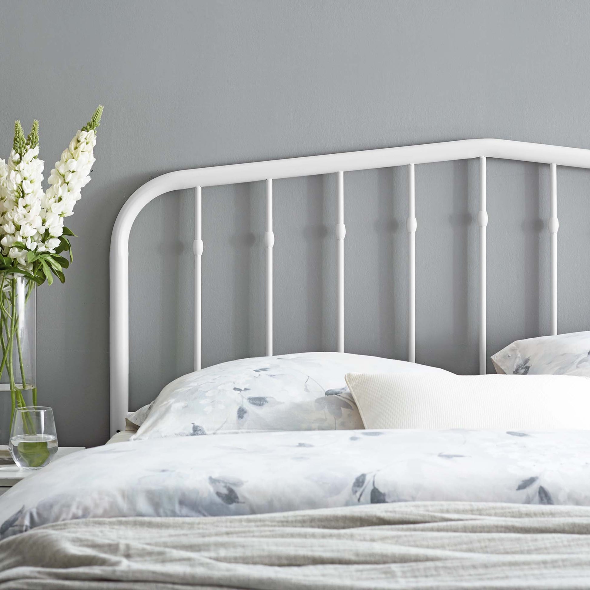Lennon Metal Twin Headboard by Modway - Best Buy Furniture