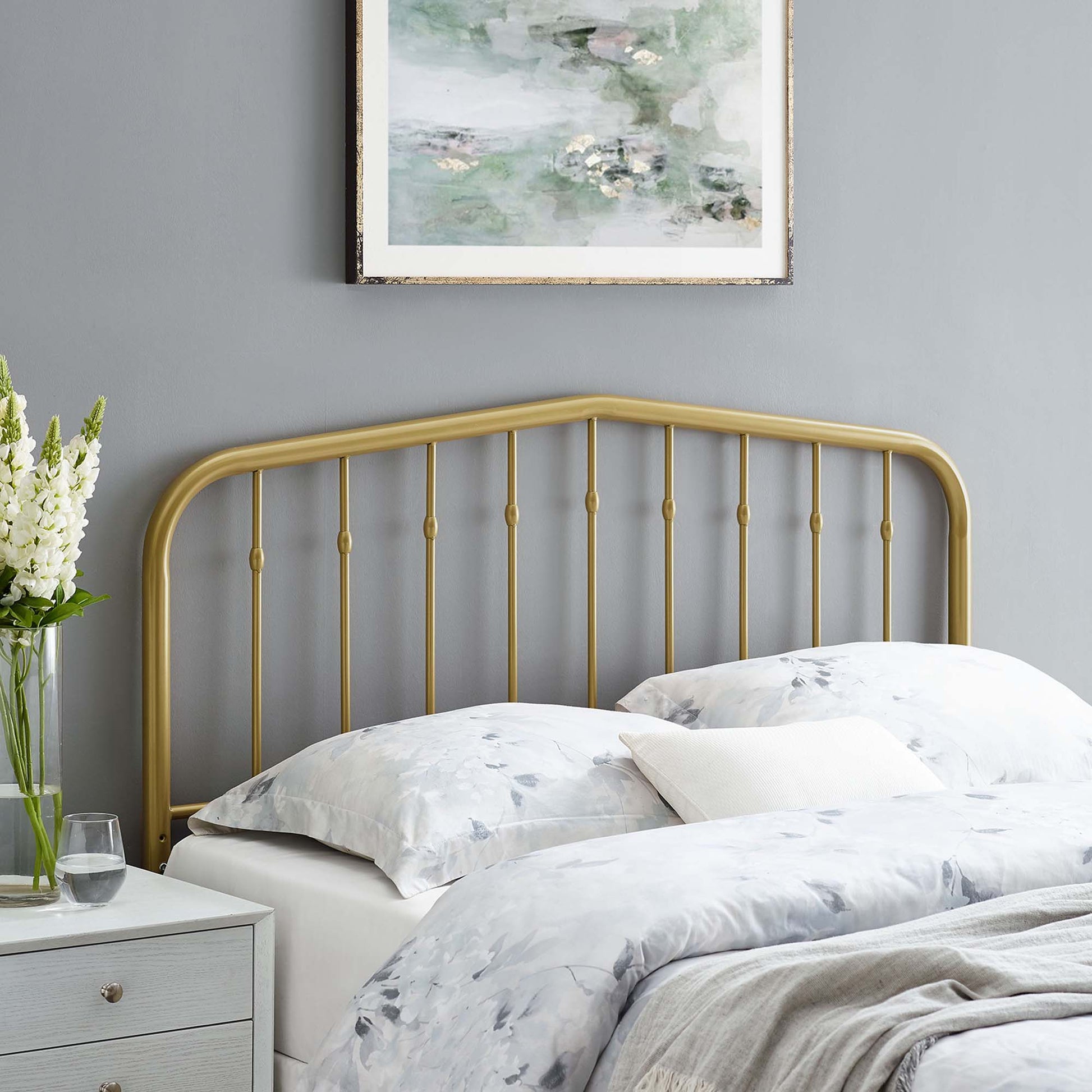 Lennon Metal Queen Headboard by Modway - Best Buy Furniture