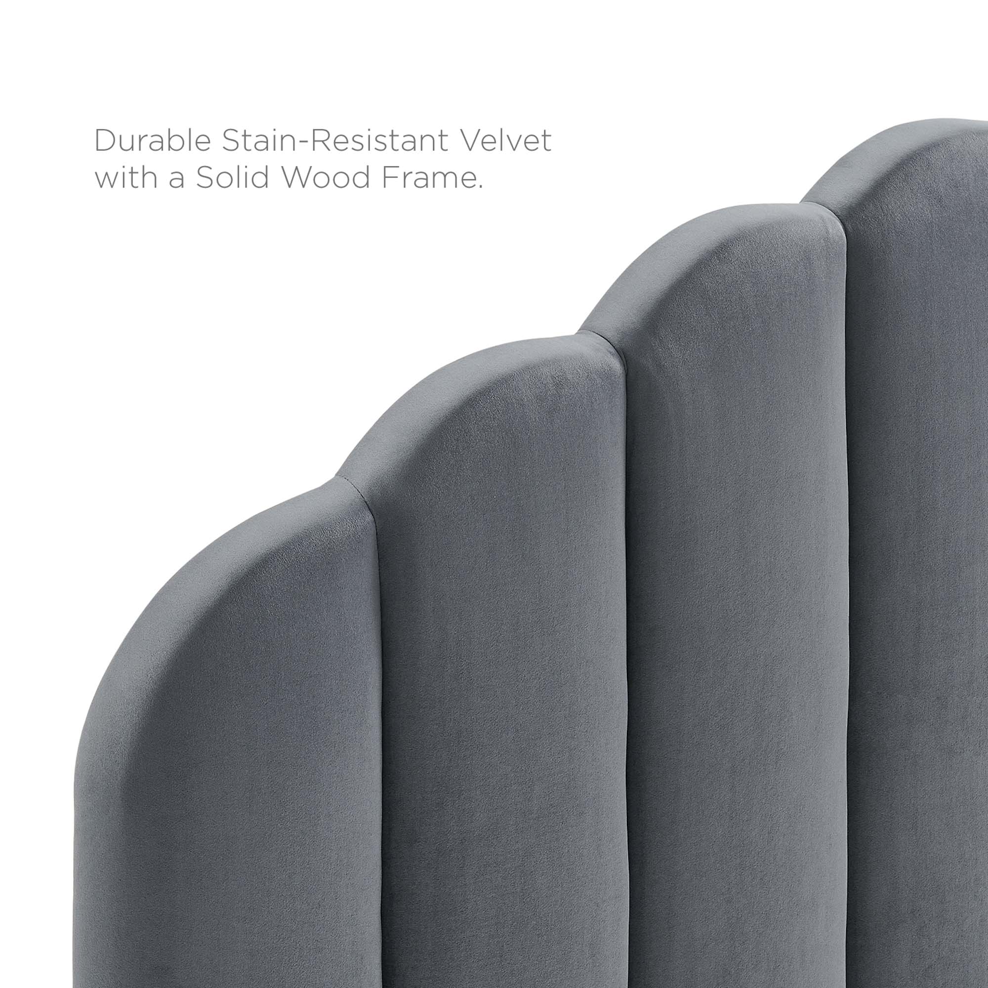 Veronique Performance Velvet Twin Headboard by Modway
