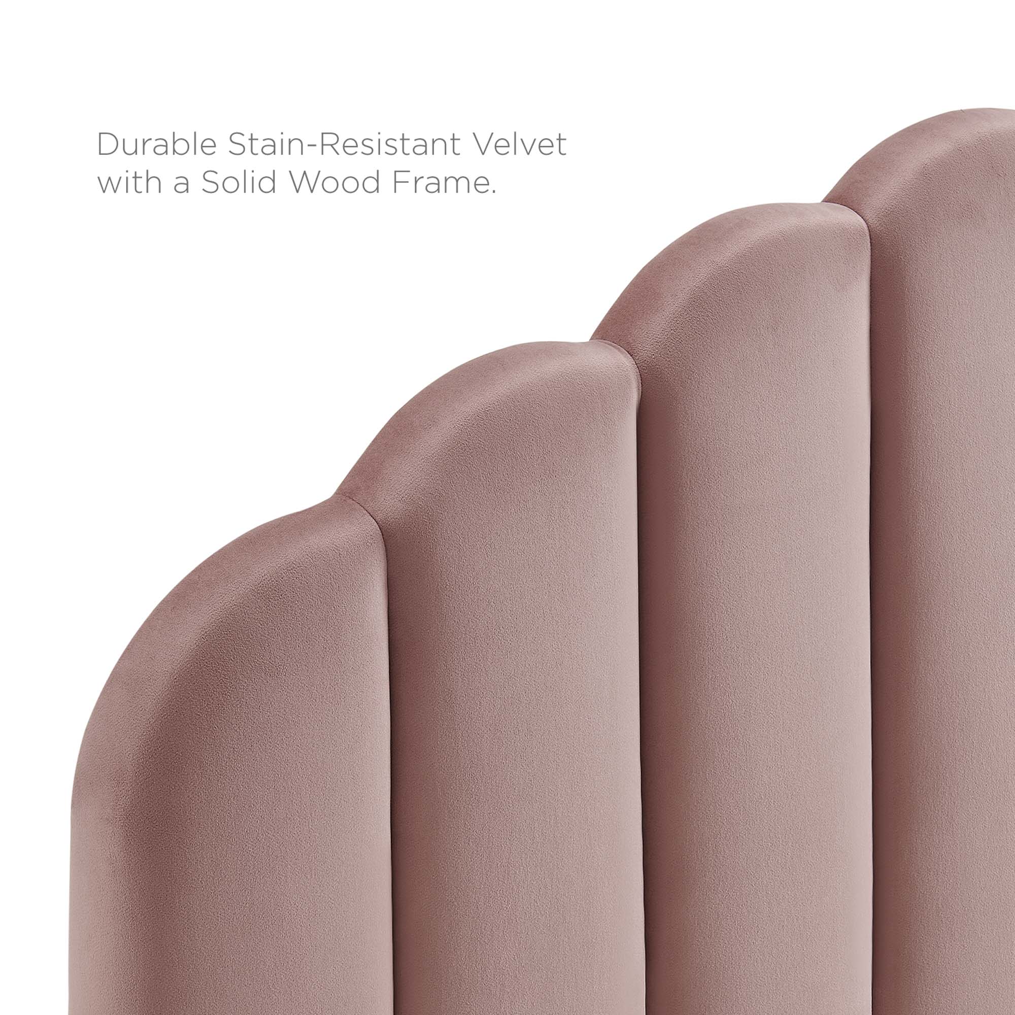 Veronique Performance Velvet Twin Headboard by Modway