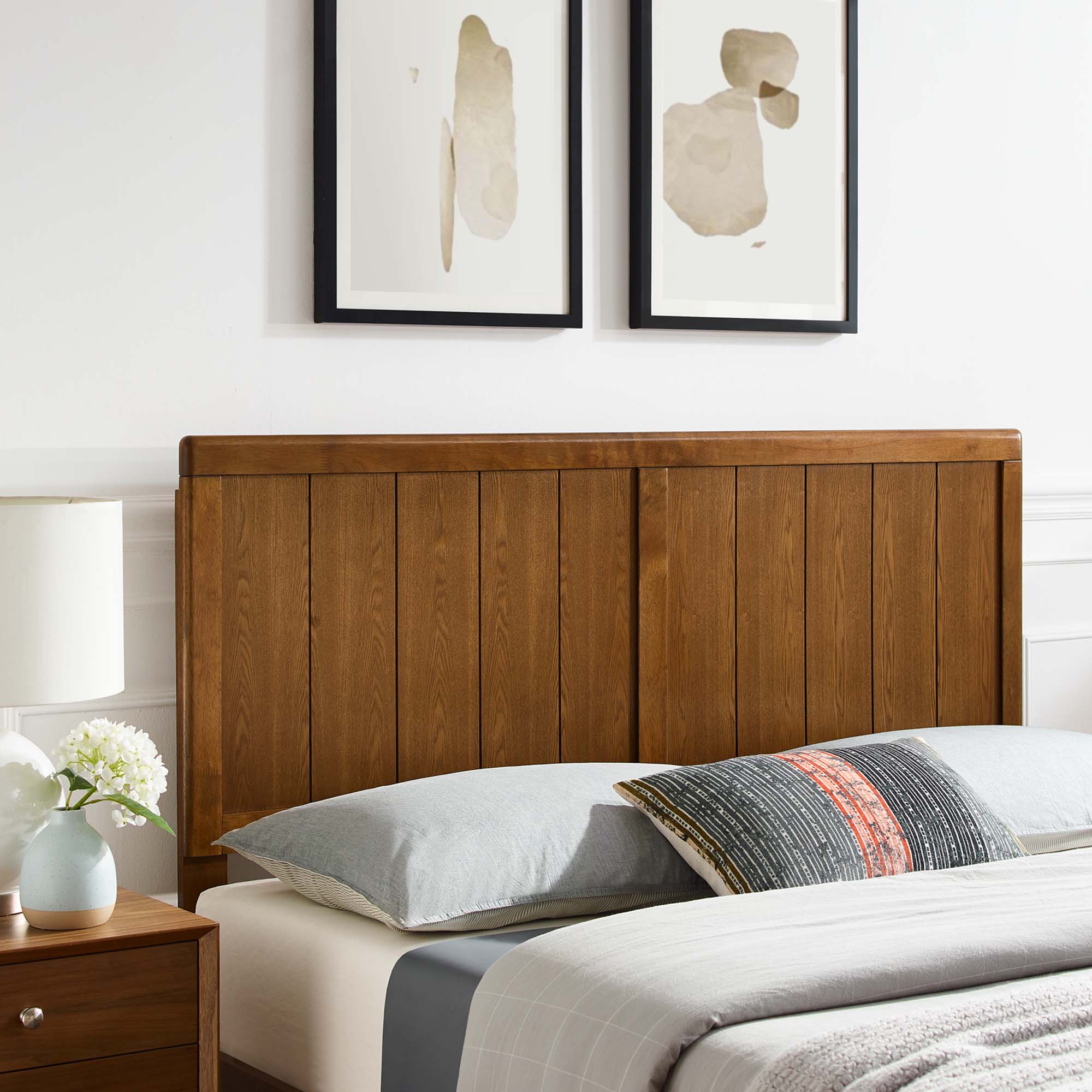 Robbie Wood Twin Headboard by Modway