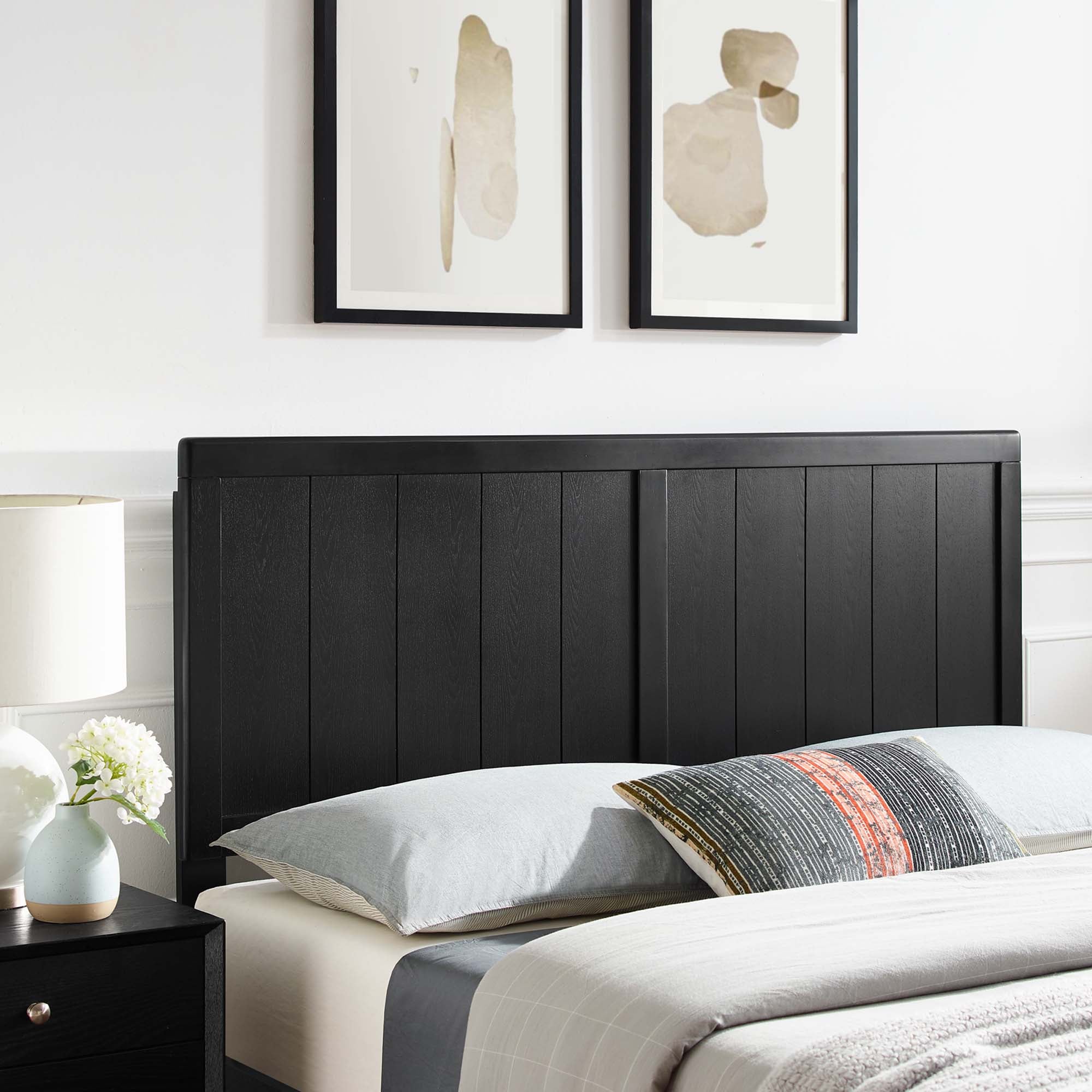 Robbie Wood King Headboard by Modway