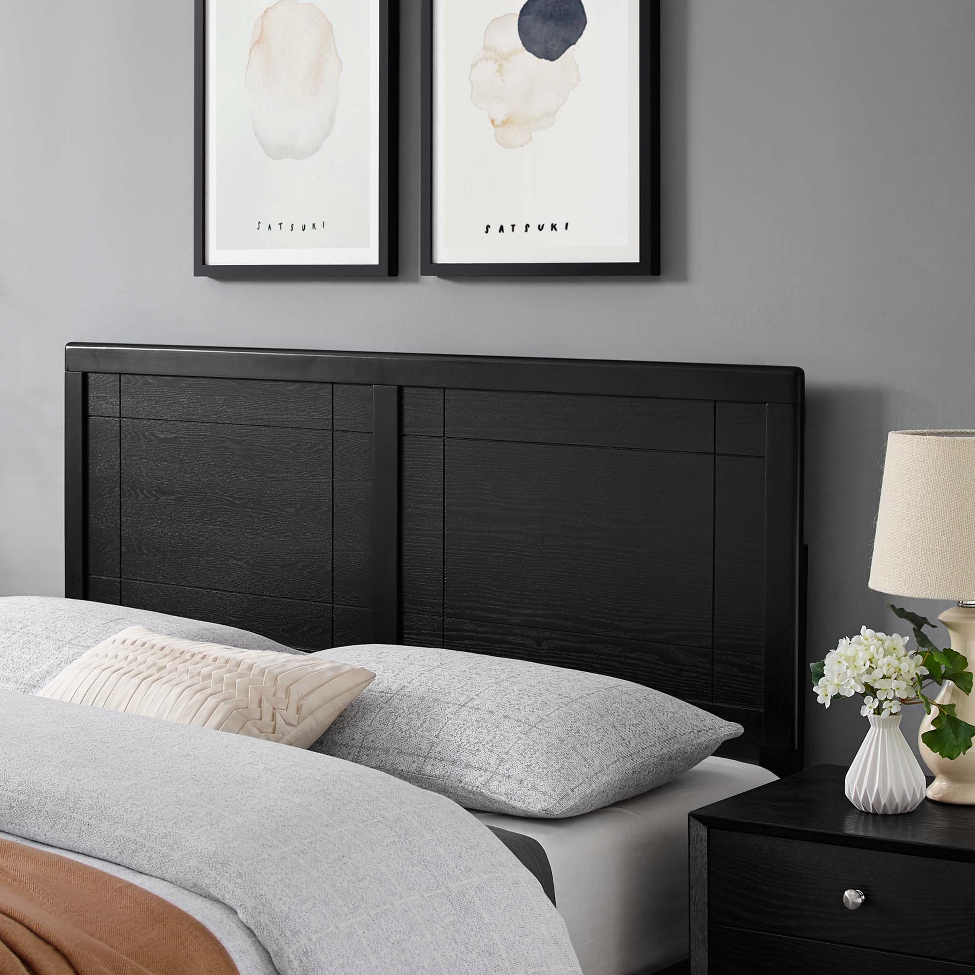 Archie Wood Twin Headboard by Modway