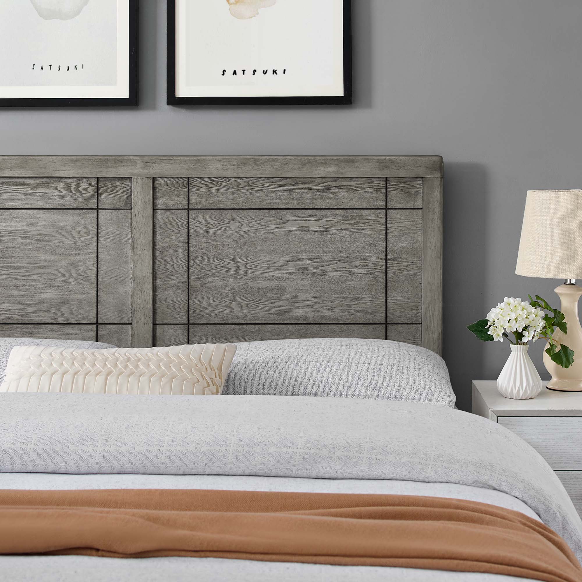 Archie Wood King Headboard by Modway - Best Buy Furniture