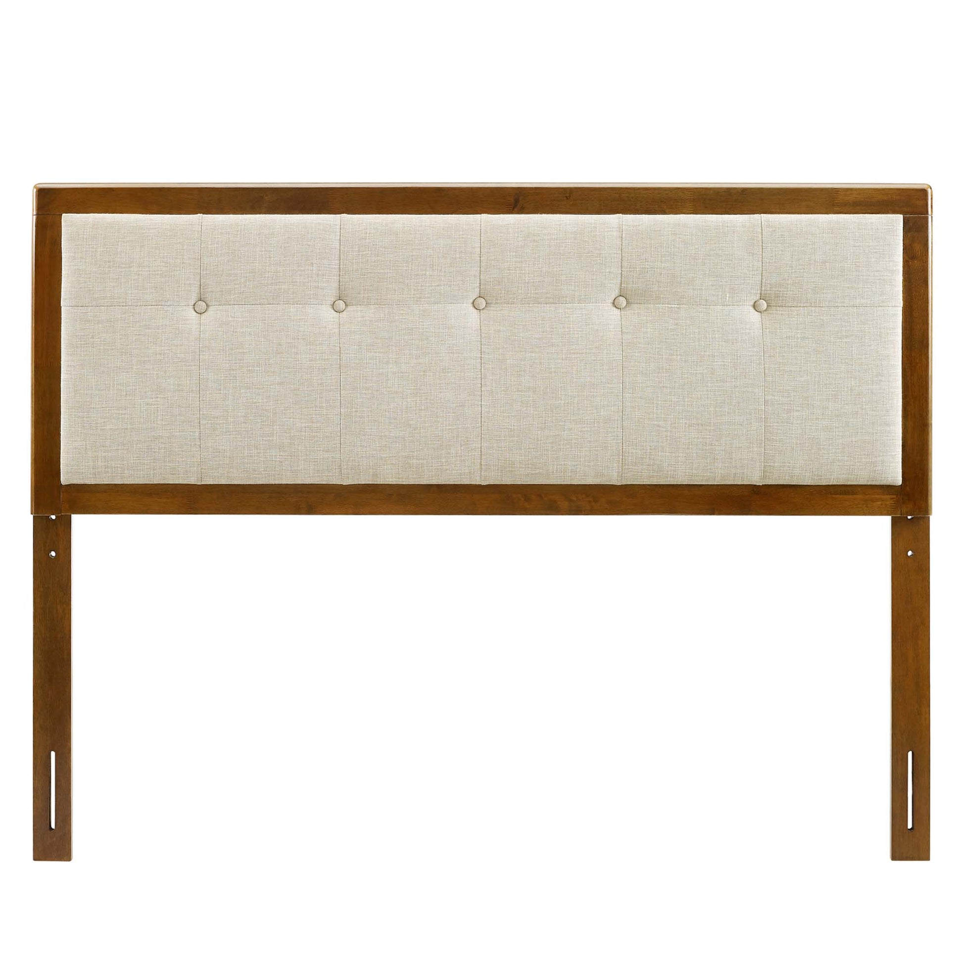 Draper Tufted Fabric and Wood Full Headboard by Modway - Best Buy Furniture