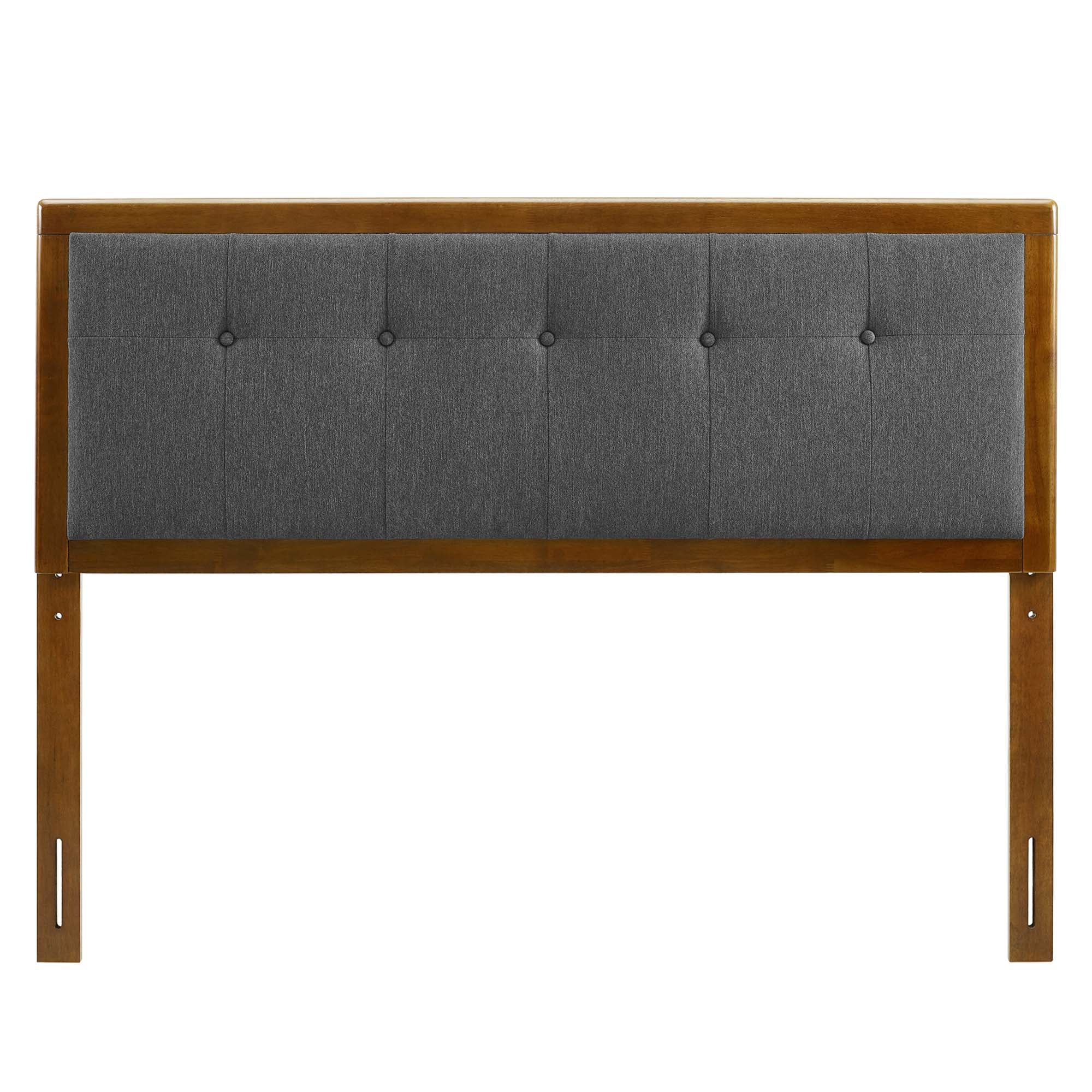 Draper Tufted Fabric and Wood Full Headboard by Modway - Best Buy Furniture