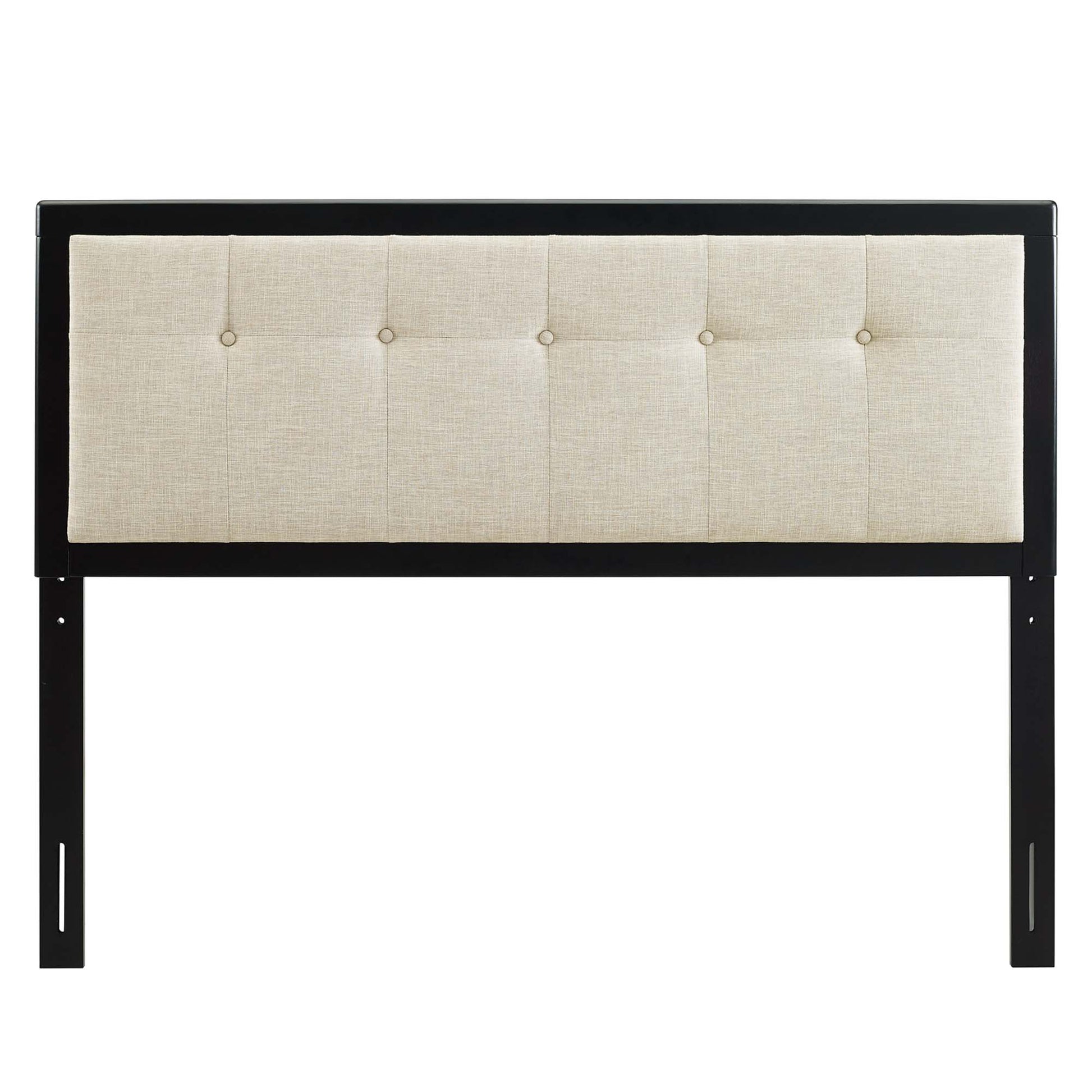 Draper Tufted Fabric and Wood Queen Headboard by Modway - Best Buy Furniture
