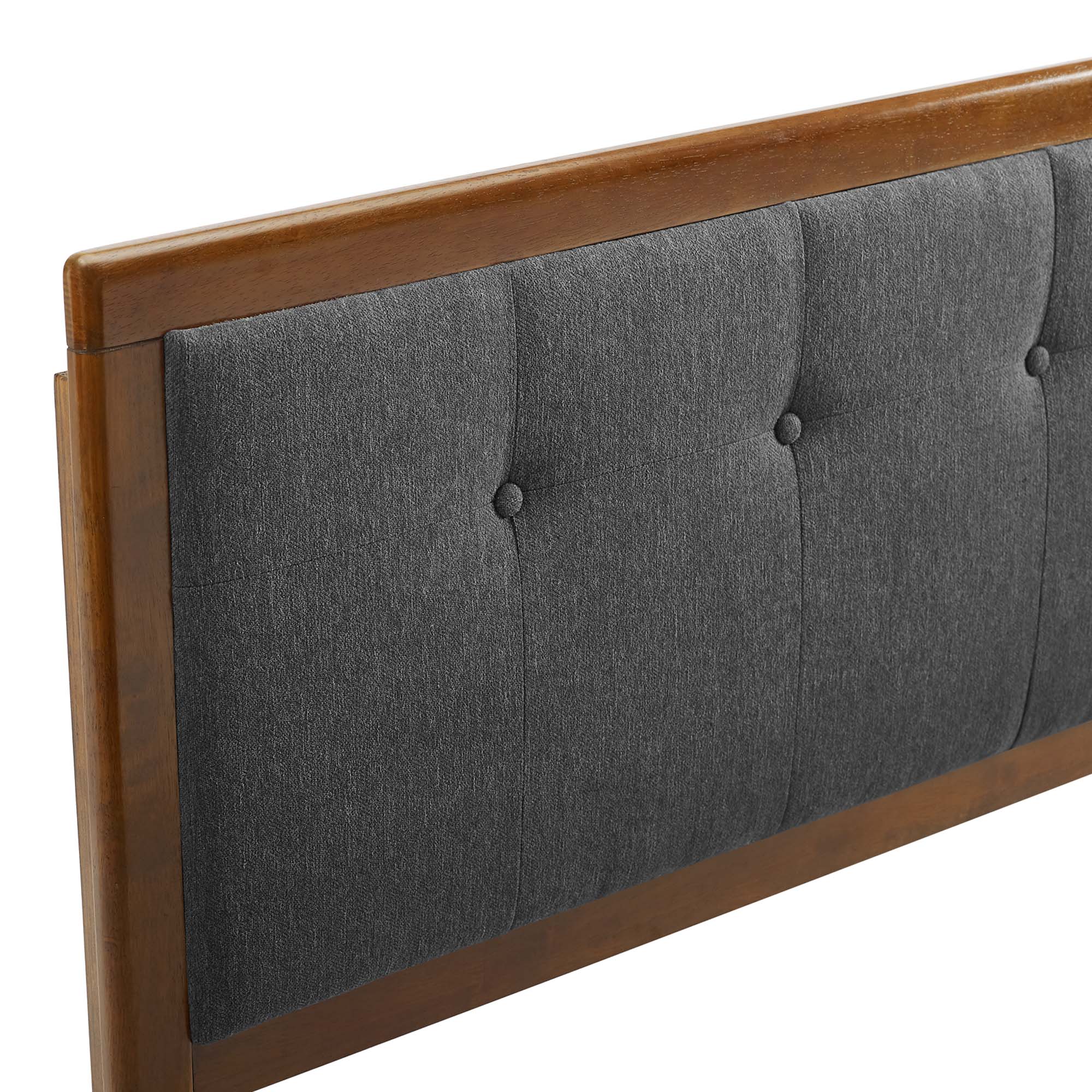 Draper Tufted Fabric and Wood Queen Headboard by Modway - Best Buy Furniture
