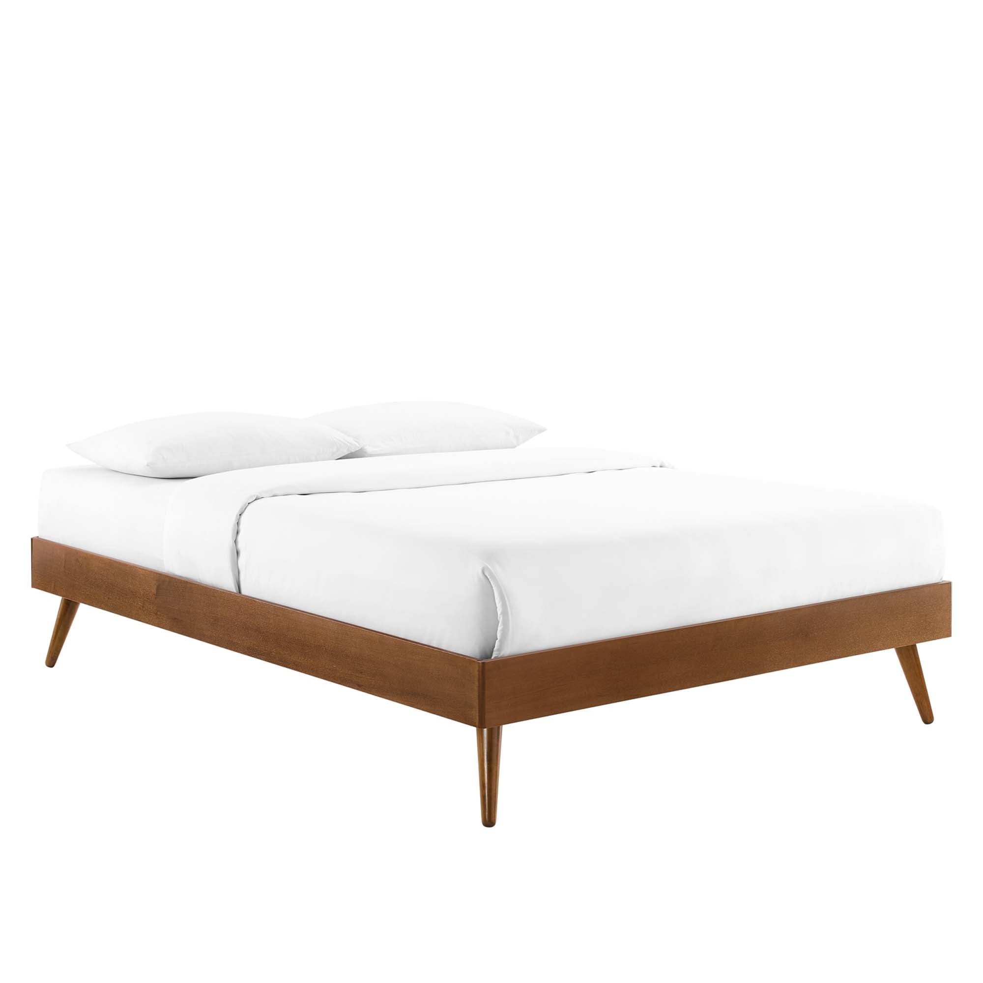 Bridgette Wood Twin Platform Bed With Splayed Legs by Modway - Best Buy Furniture