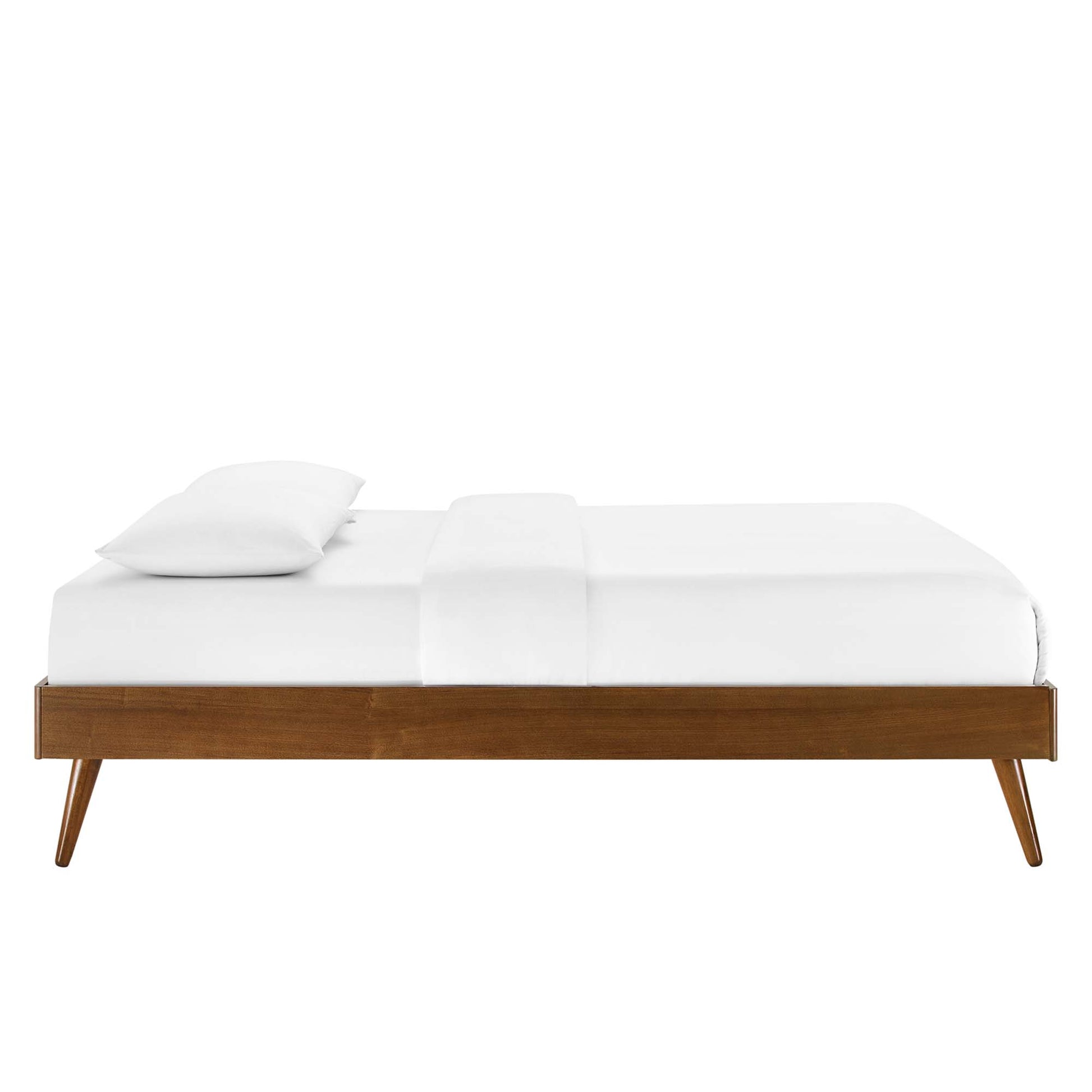 Bridgette Wood Twin Platform Bed With Splayed Legs by Modway - Best Buy Furniture