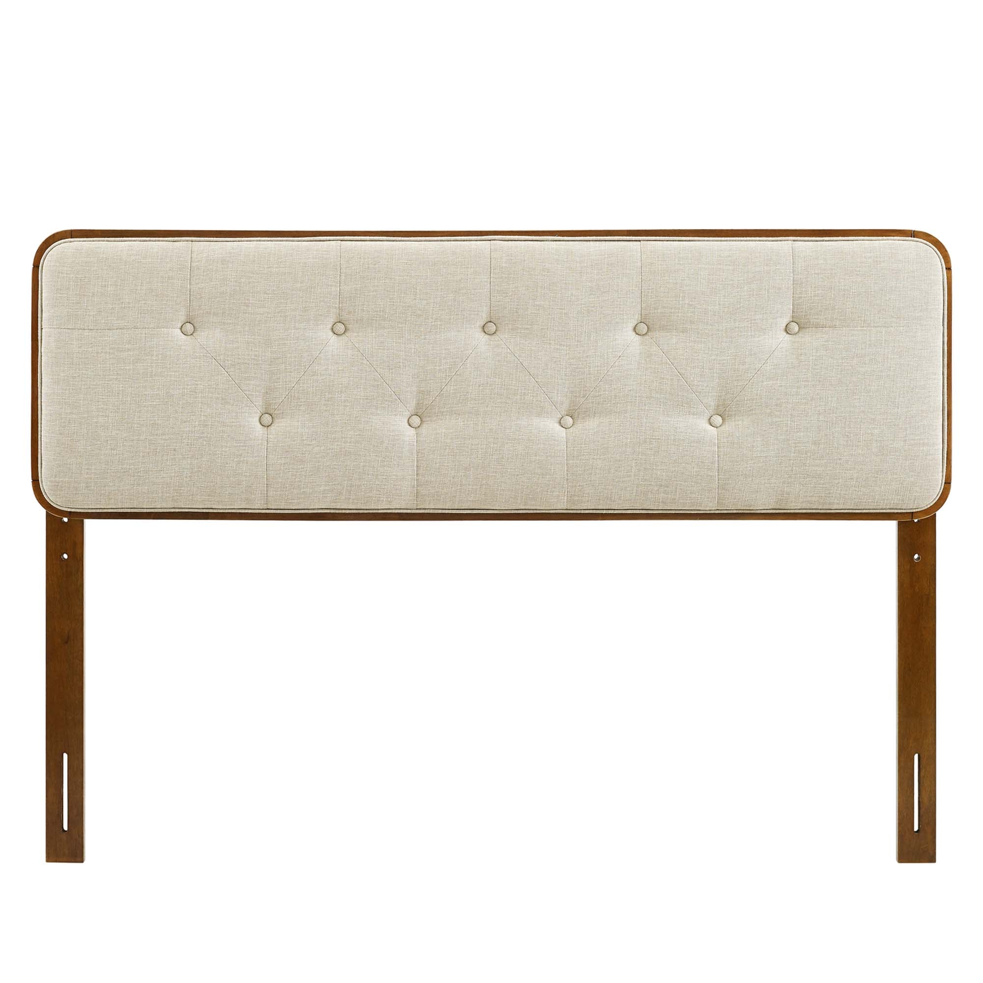 Collins Tufted Fabric and Wood Twin Headboard by Modway - Best Buy Furniture